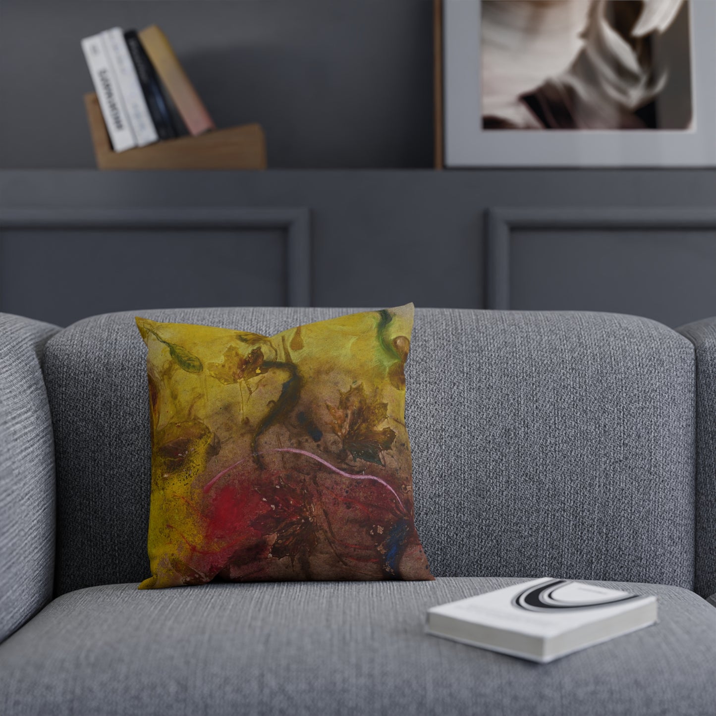 Natur b by Eskild Beck Pillow