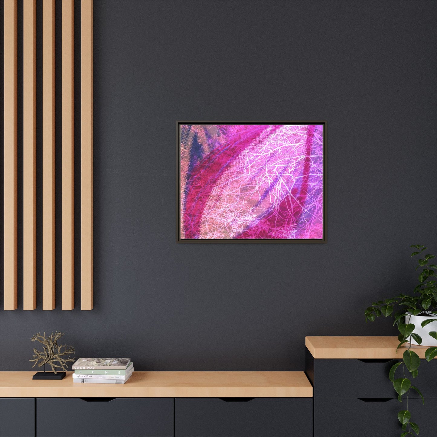 Bloom Framed Canvas Art