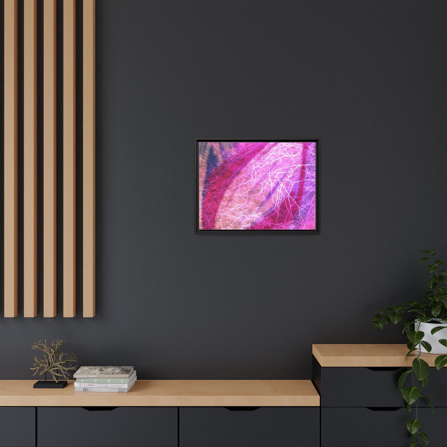Bloom Framed Canvas Art