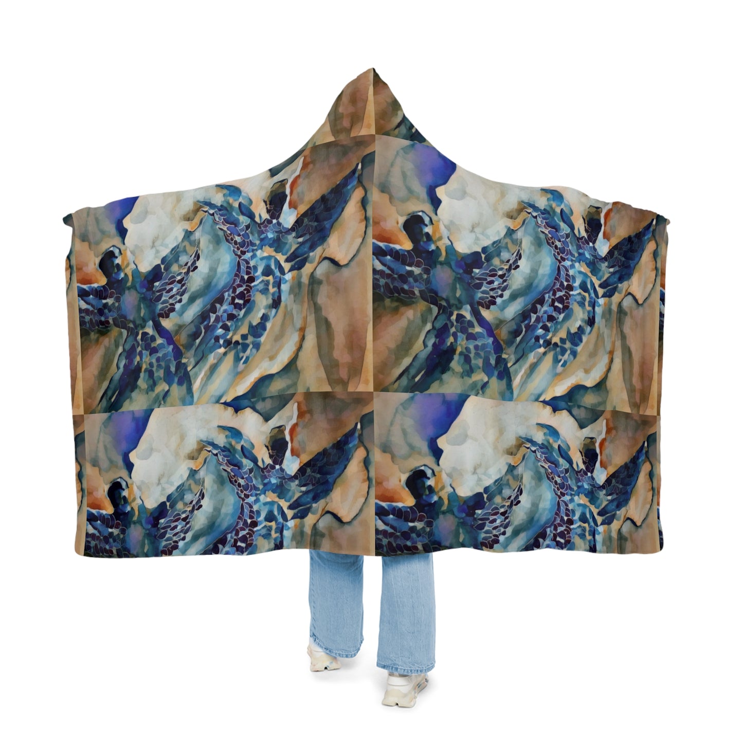 Liminal Light 1 by Helena Barbagelata Snuggle Blanket