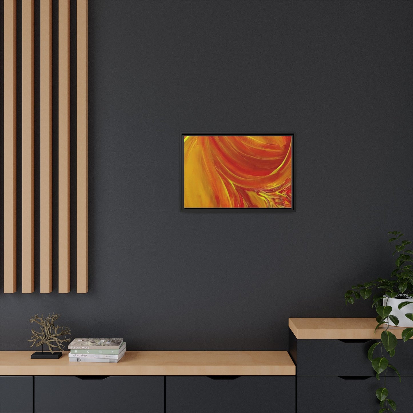 'Autumn' Framed Canvas Art