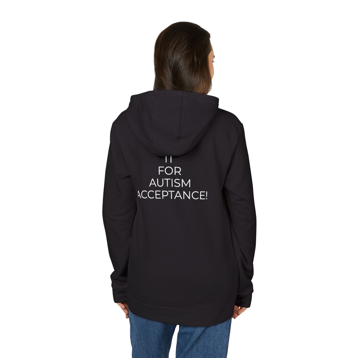 Adidas x Neurodivergent Synergy Unisex Fleece Hoodie - KICKIN’ IT FOR AUTISM ACCEPTANCE!
