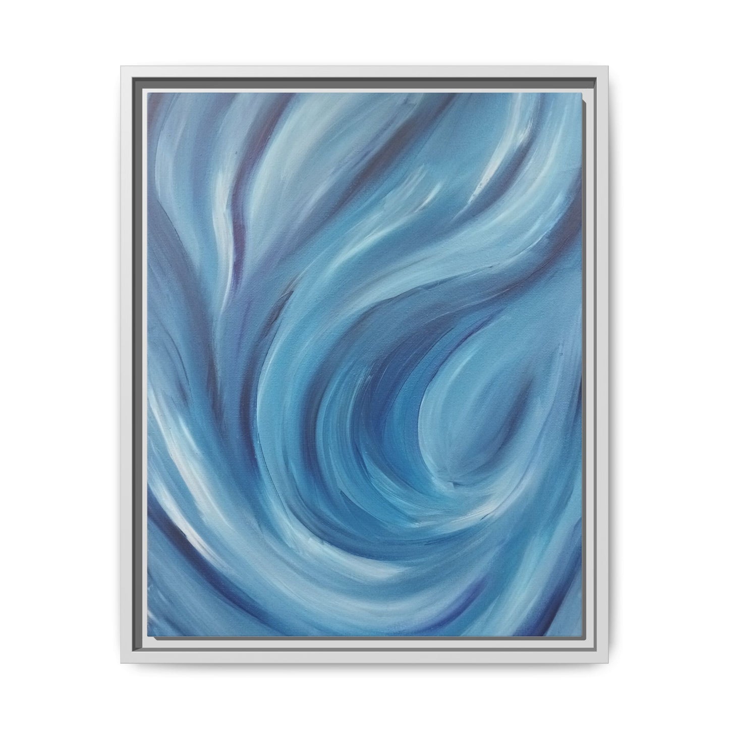 Intrinsic Reflection Framed Canvas Art