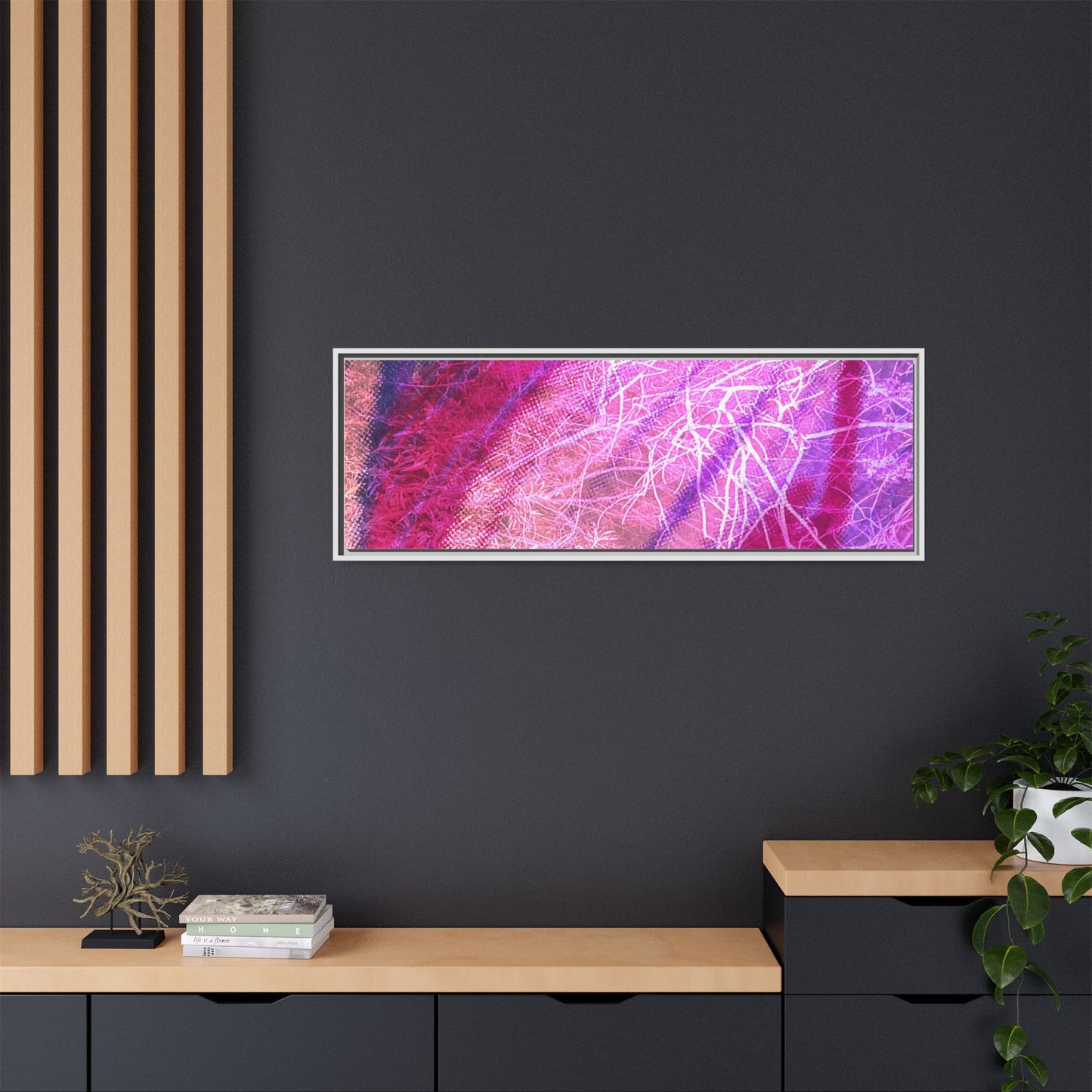 Bloom Framed Canvas Art