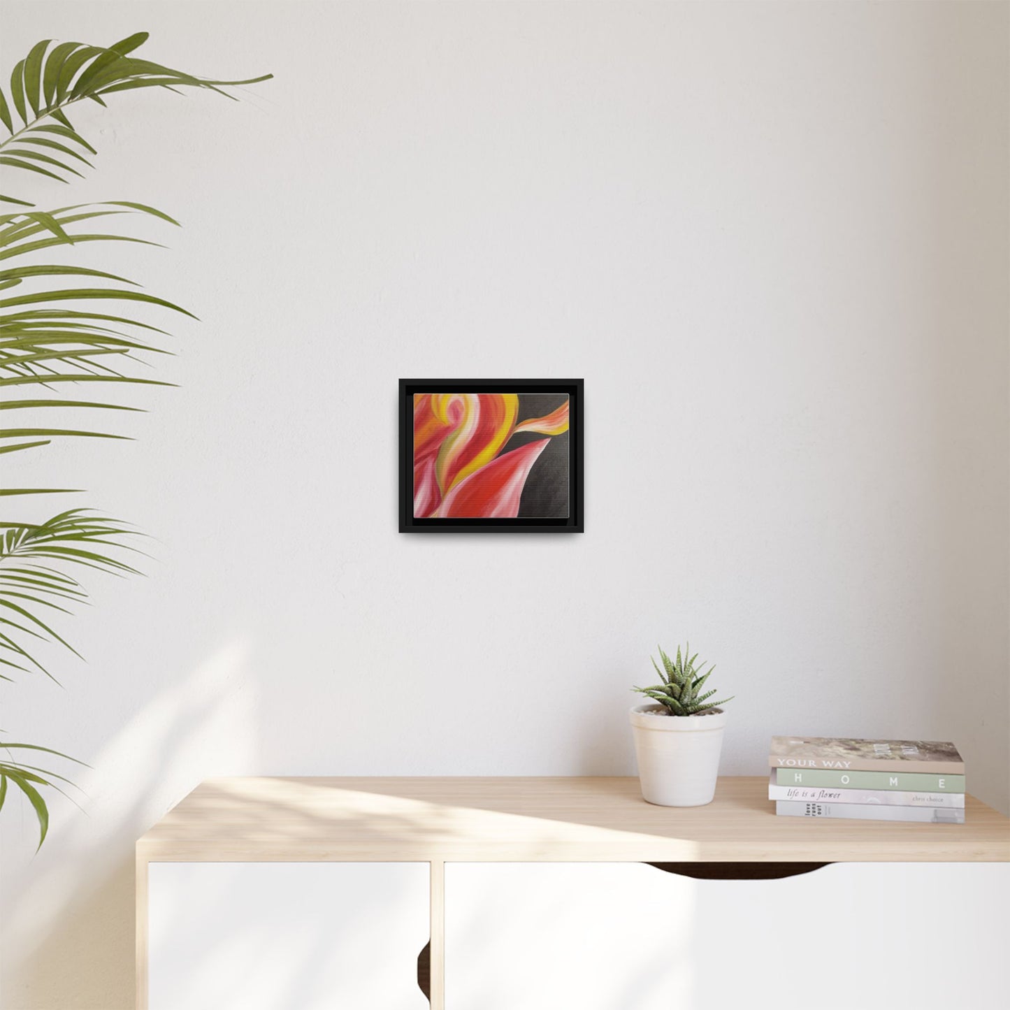 'A Autistic Phoenix' Framed Canvas Art