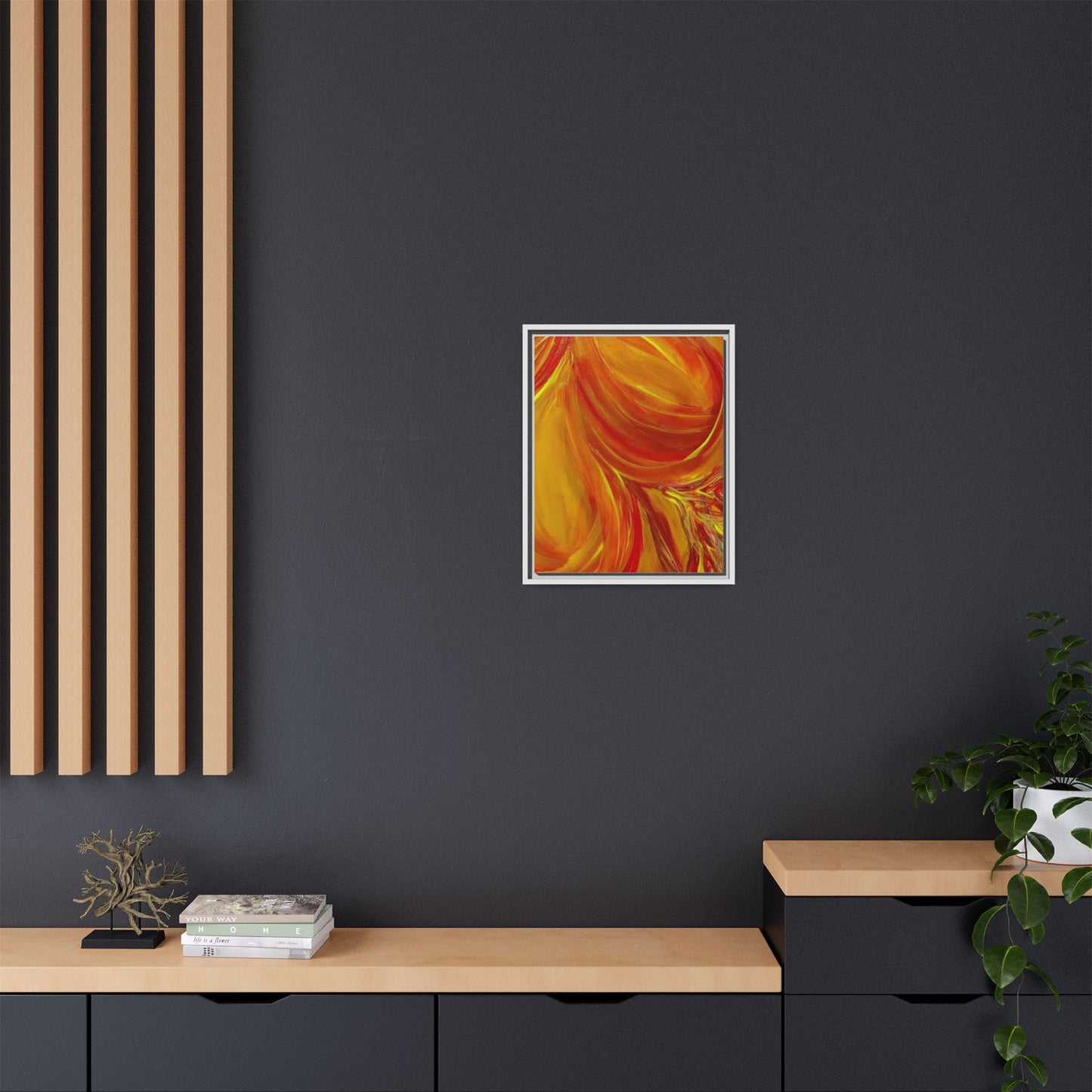 'Autumn' Framed Canvas Art