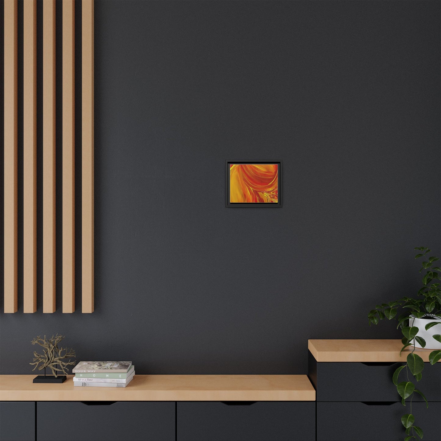 'Autumn' Framed Canvas Art