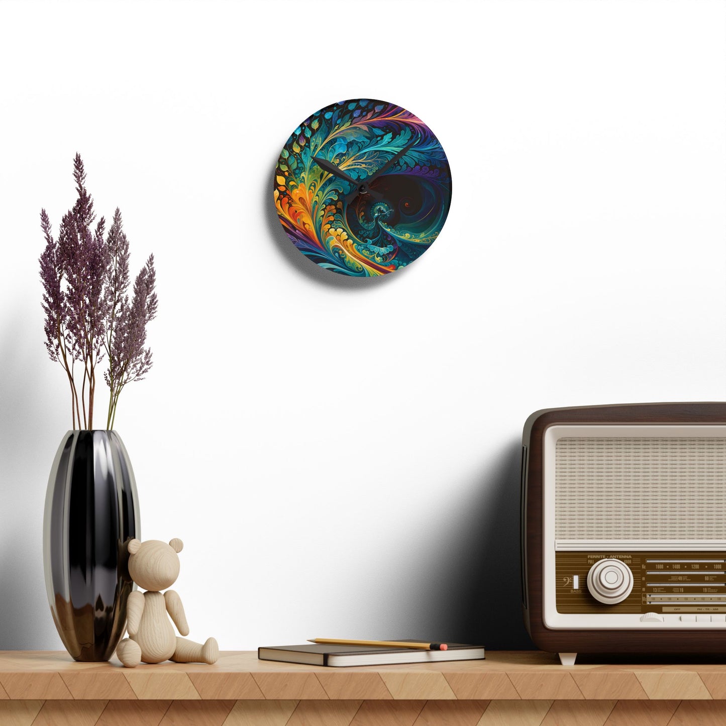 The Rhythm of Expression by Madland Wall Clock