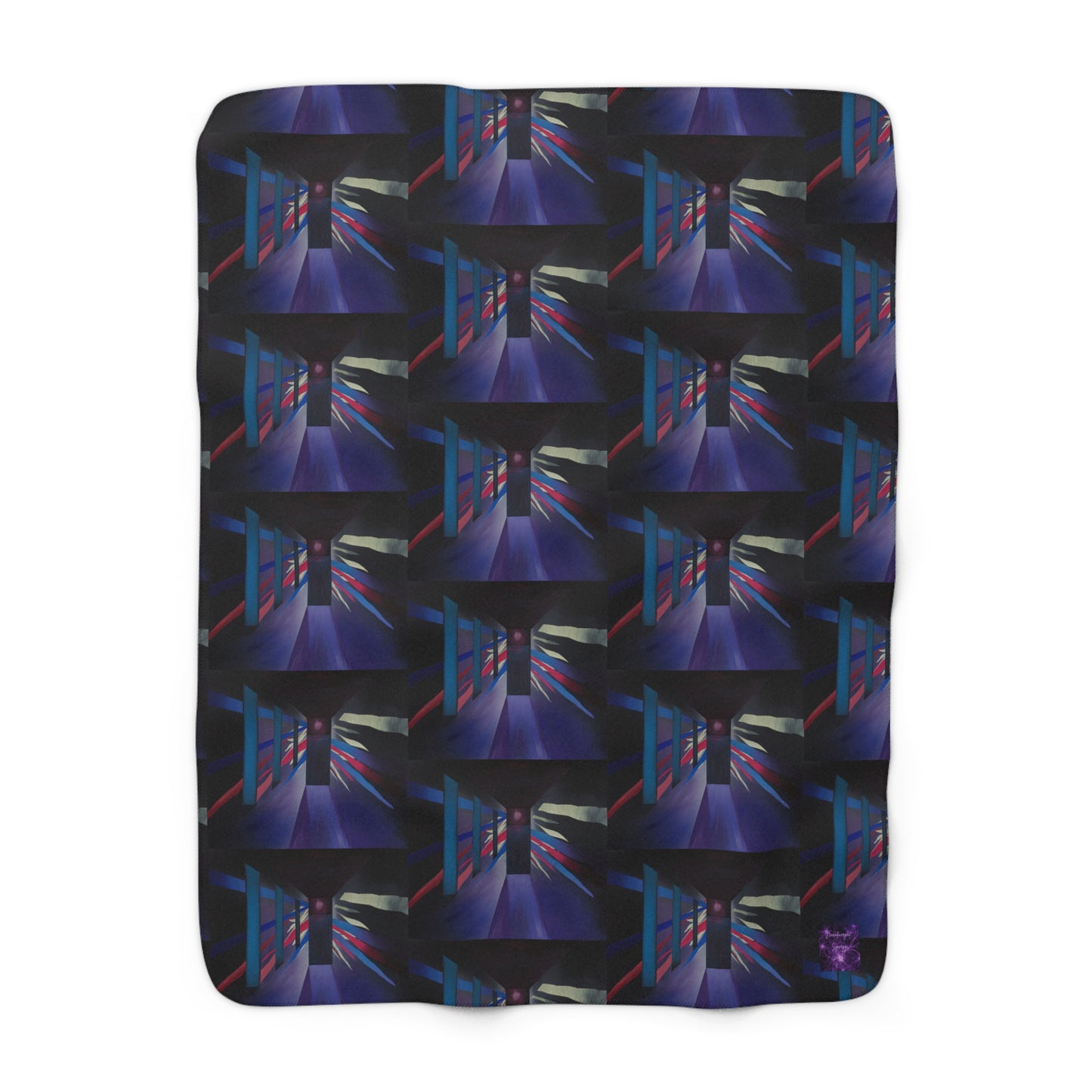 'The Corridor' by Sarah Pooley Sherpa Fleece Blanket