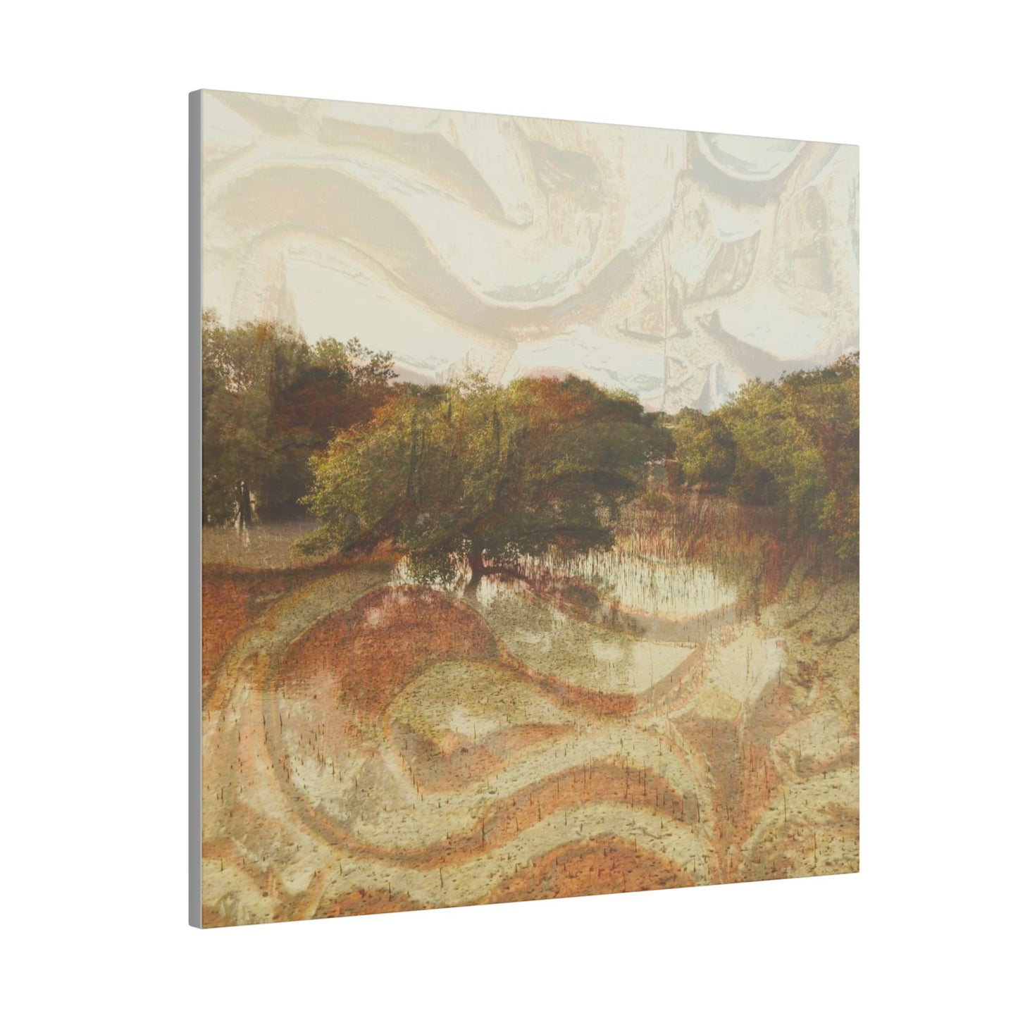 Serene Mangroves Canvas
