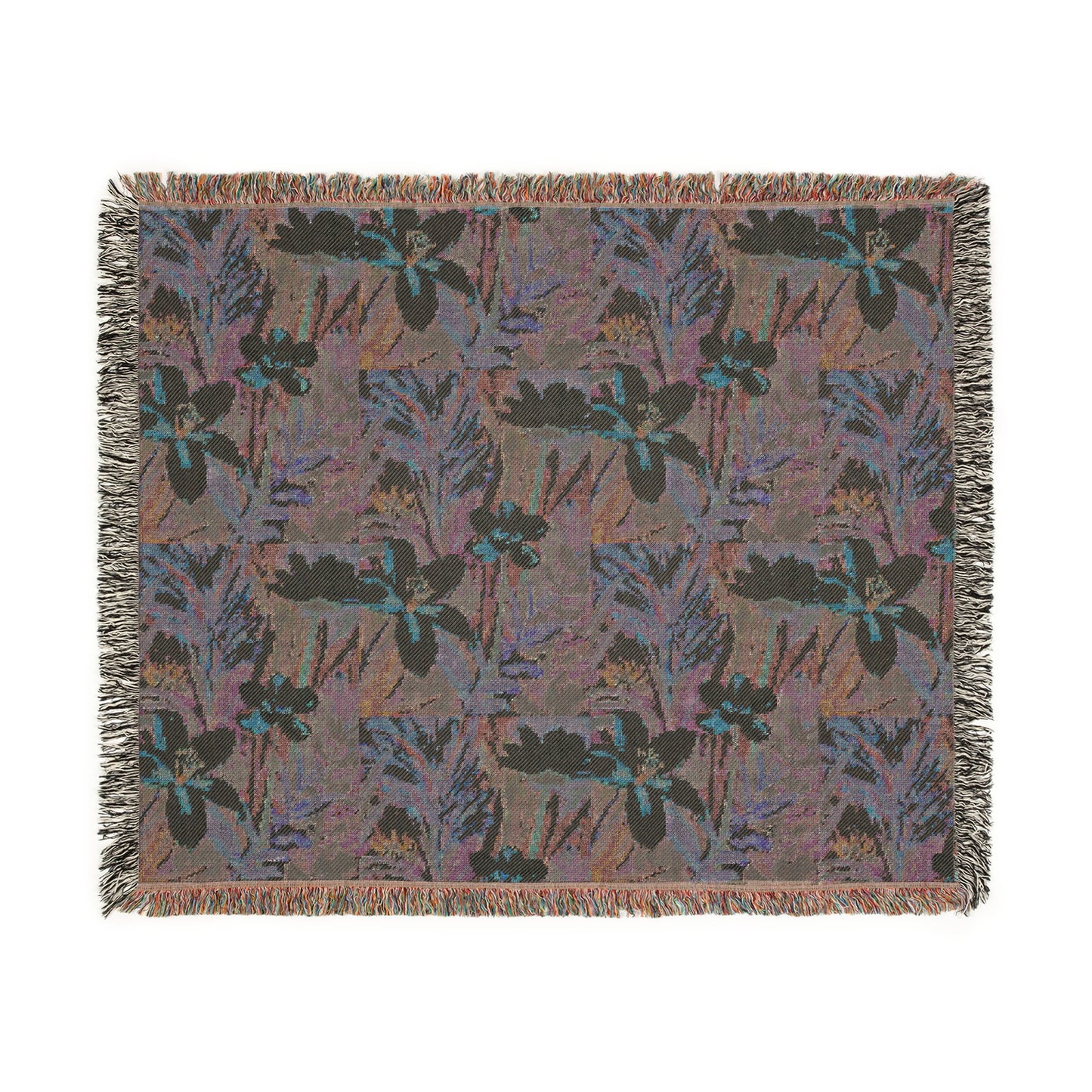 Flowers 100% Cotton Cozy Blanket