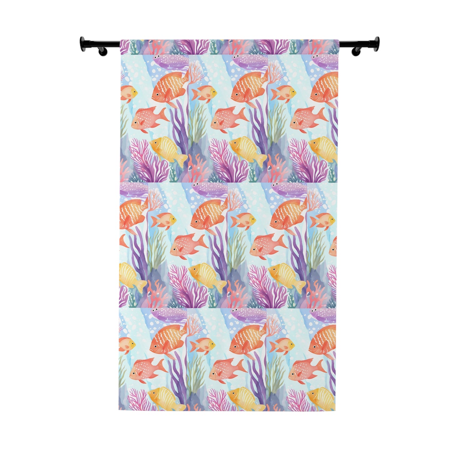 Coral Reef Window Curtain (1 Piece)