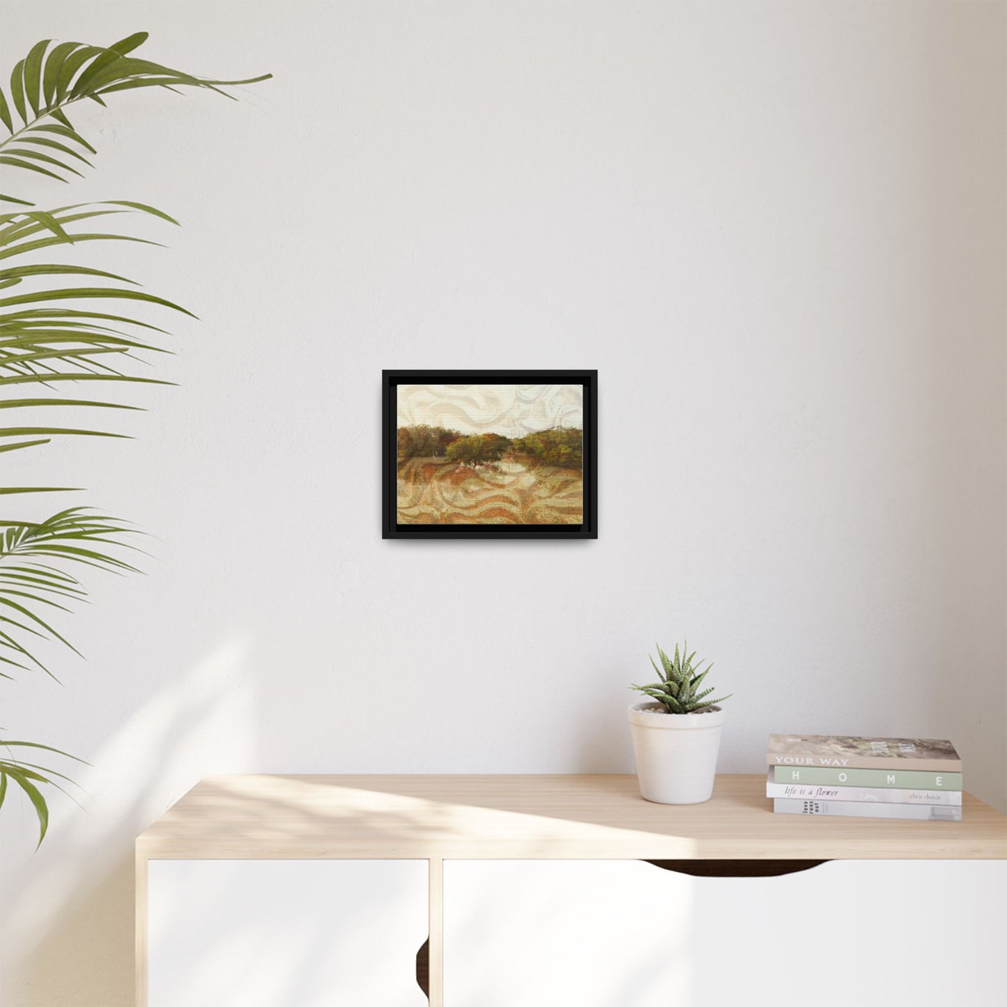 Serene Mangroves Framed Canvas Art
