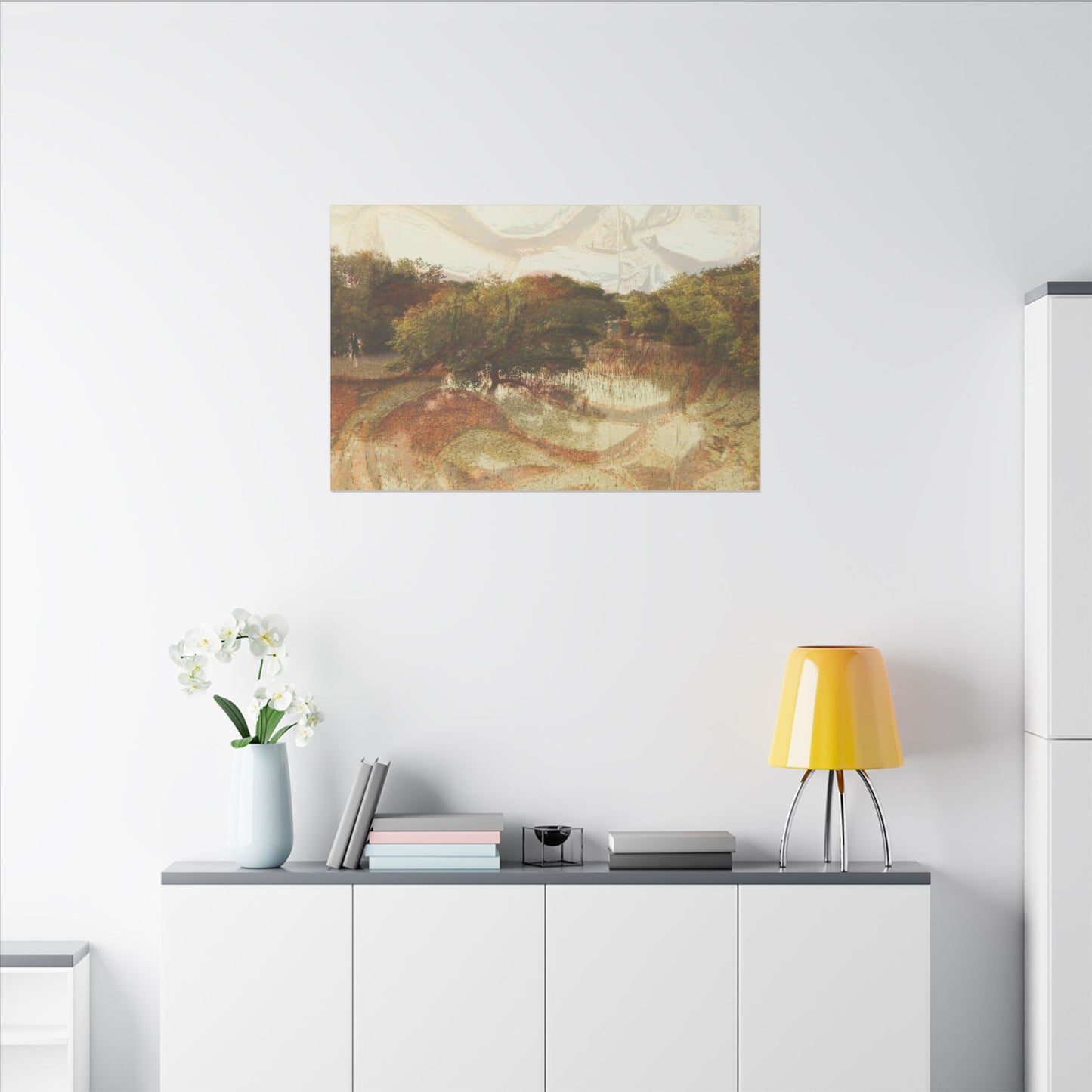 Serene Mangroves Canvas
