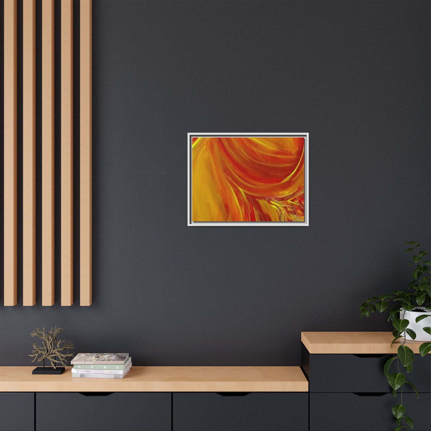 'Autumn' Framed Canvas Art