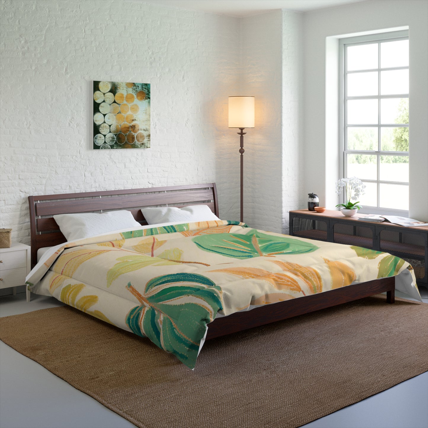 Calm Leaves Comforter