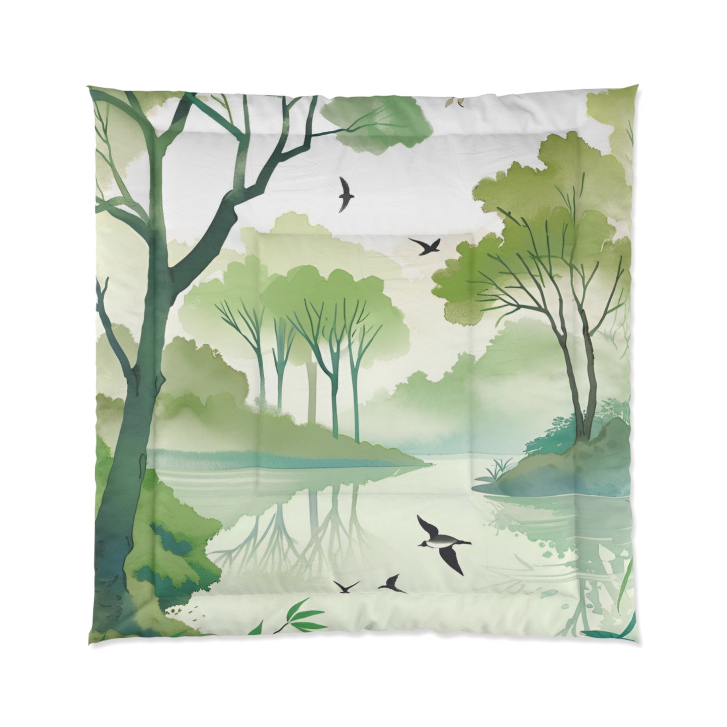 Tree Lake Comforter
