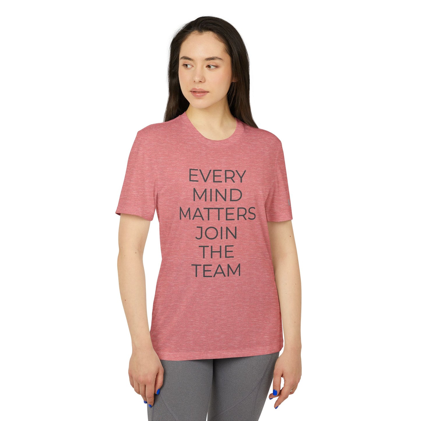 Adidas x Neurodivergent Synergy Unisex Sport T-Shirt EVERY MIND MATTERS JOIN THE TEAM