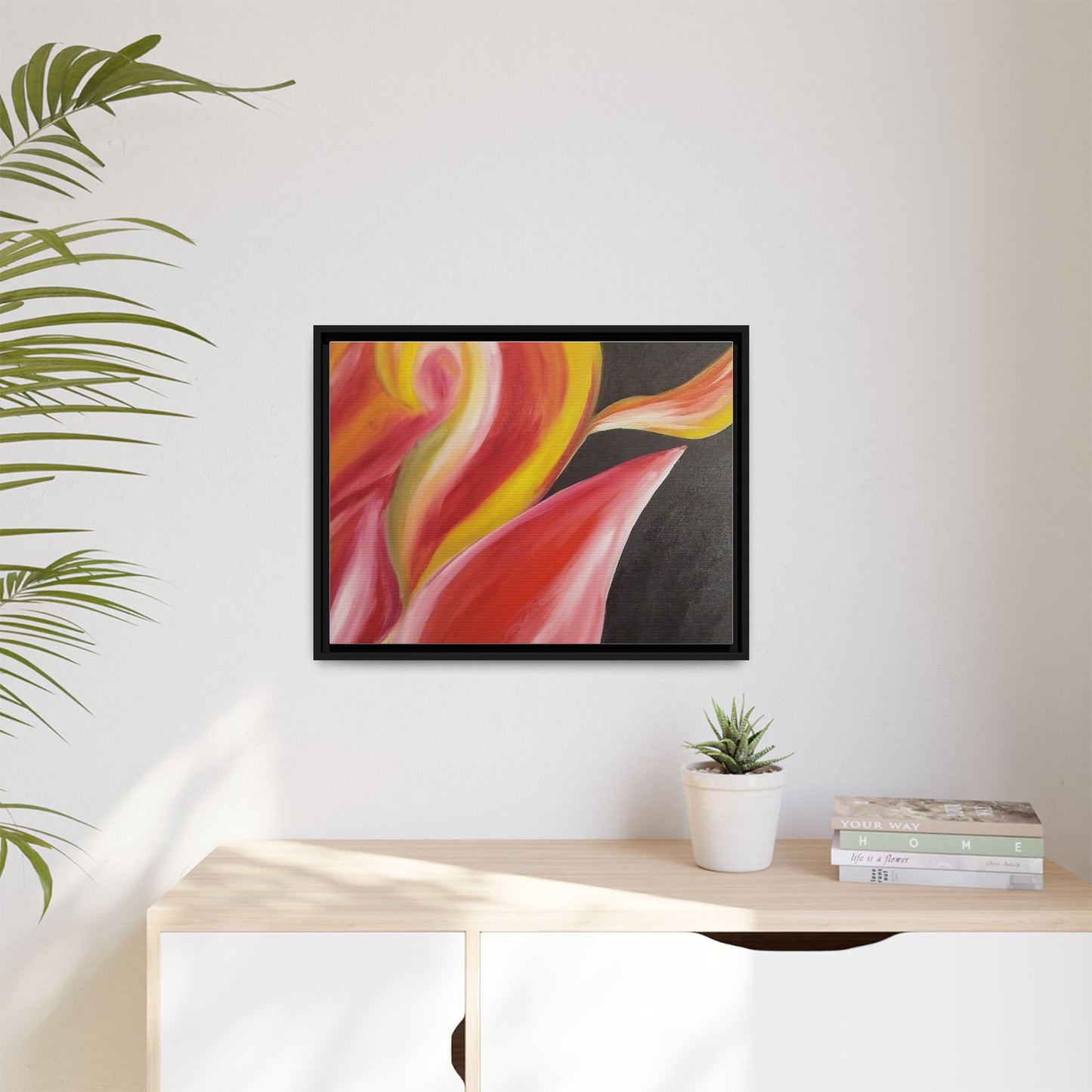 'A Autistic Phoenix' Framed Canvas Art