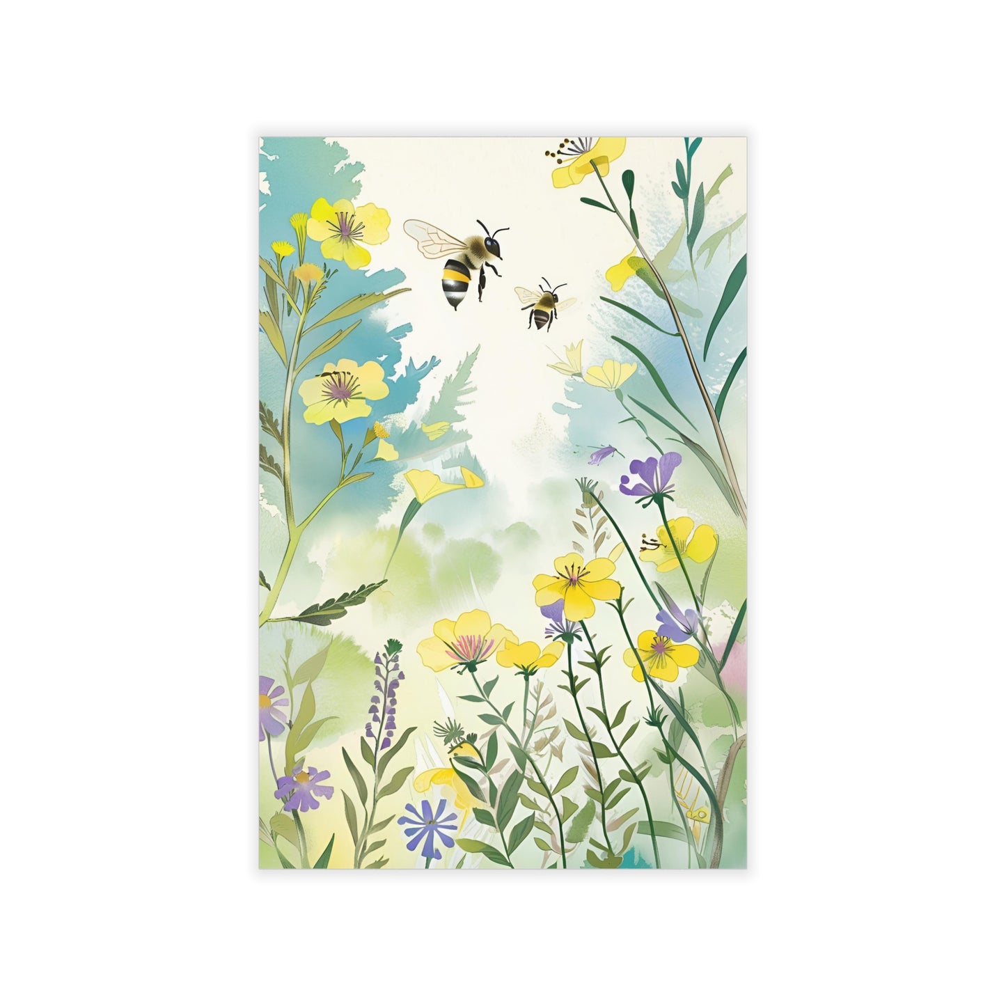 Bee Garden Wall Decals