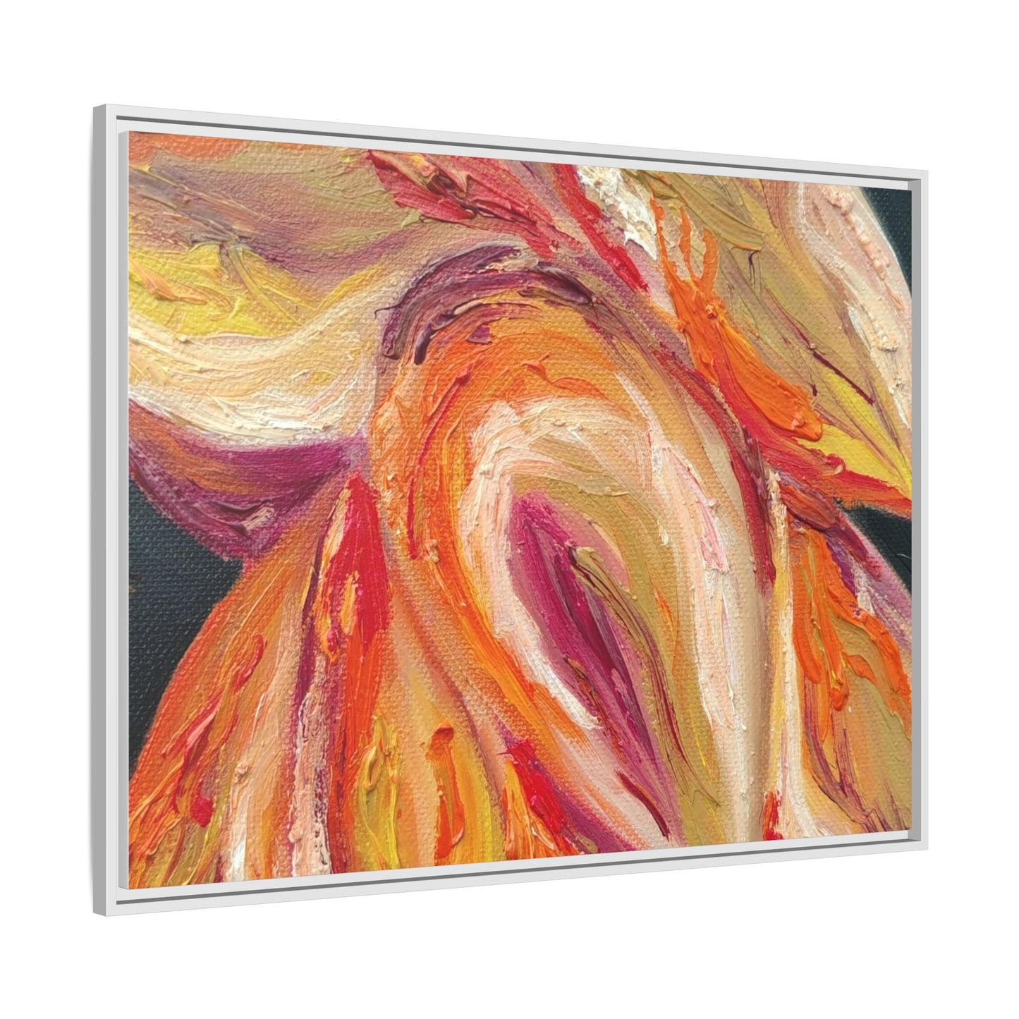 Dramatic Awakening Framed Canvas Art