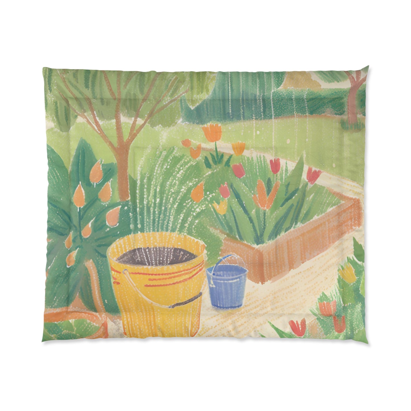 Rain Garden Comforter