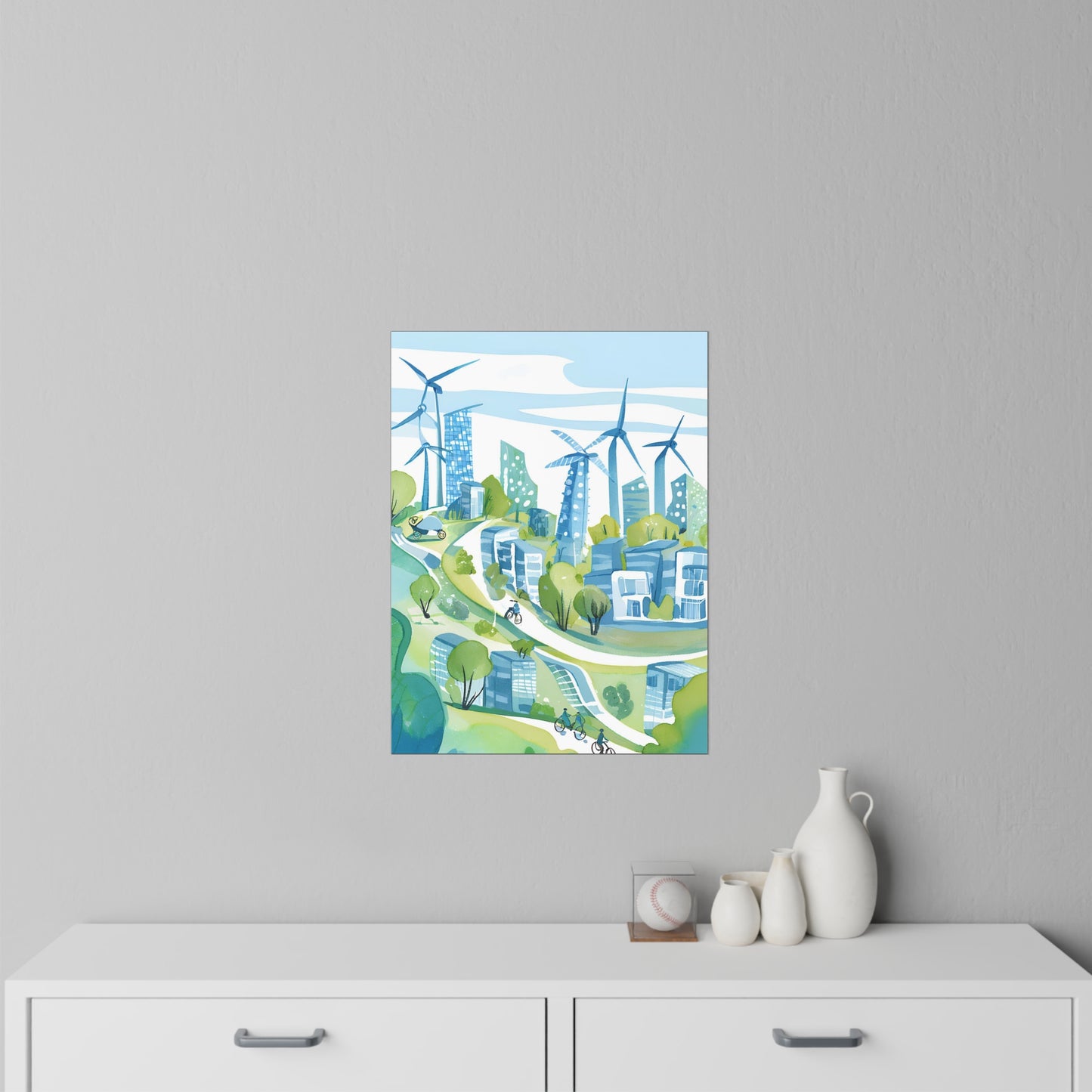 The City Wall Decals