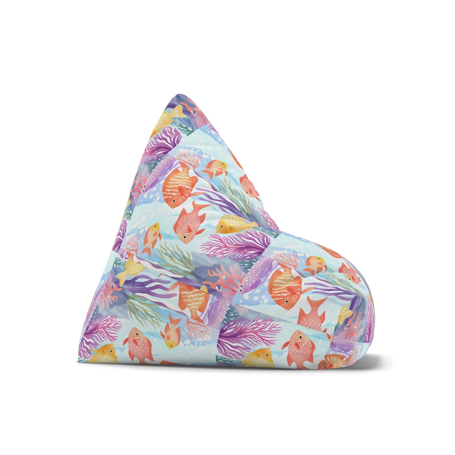 Coral Reef Bean Bag Chair Cover