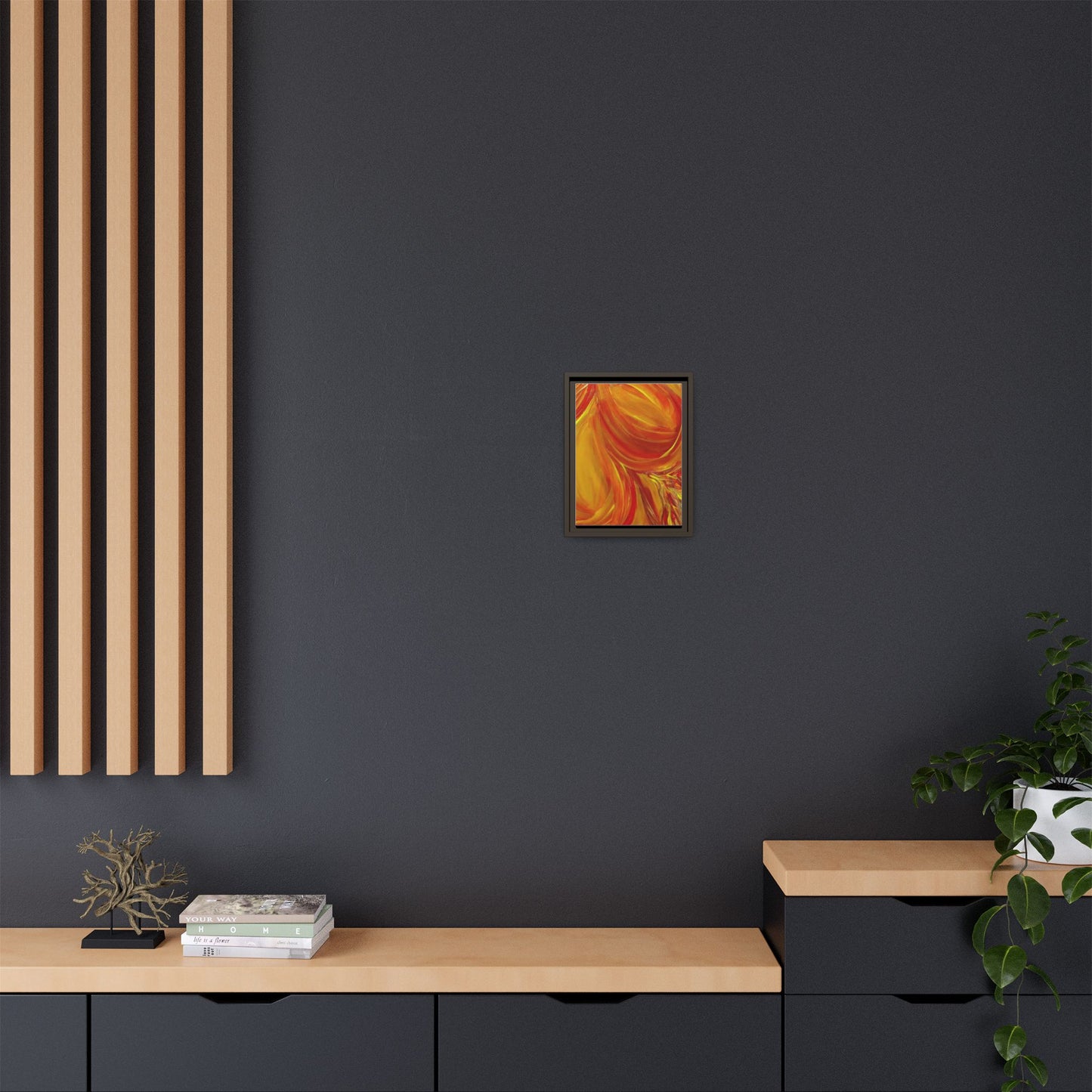 'Autumn' Framed Canvas Art