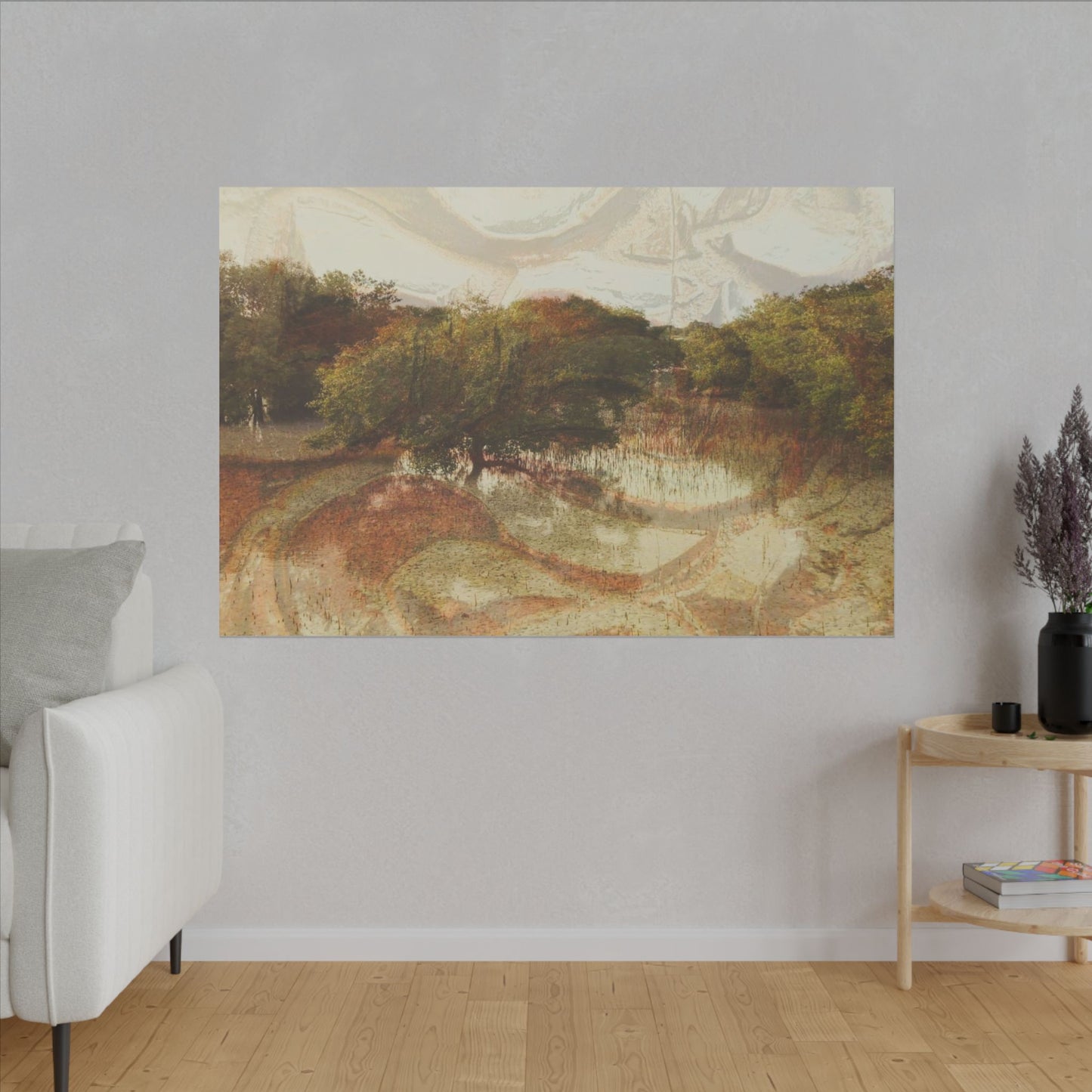 Serene Mangroves Canvas