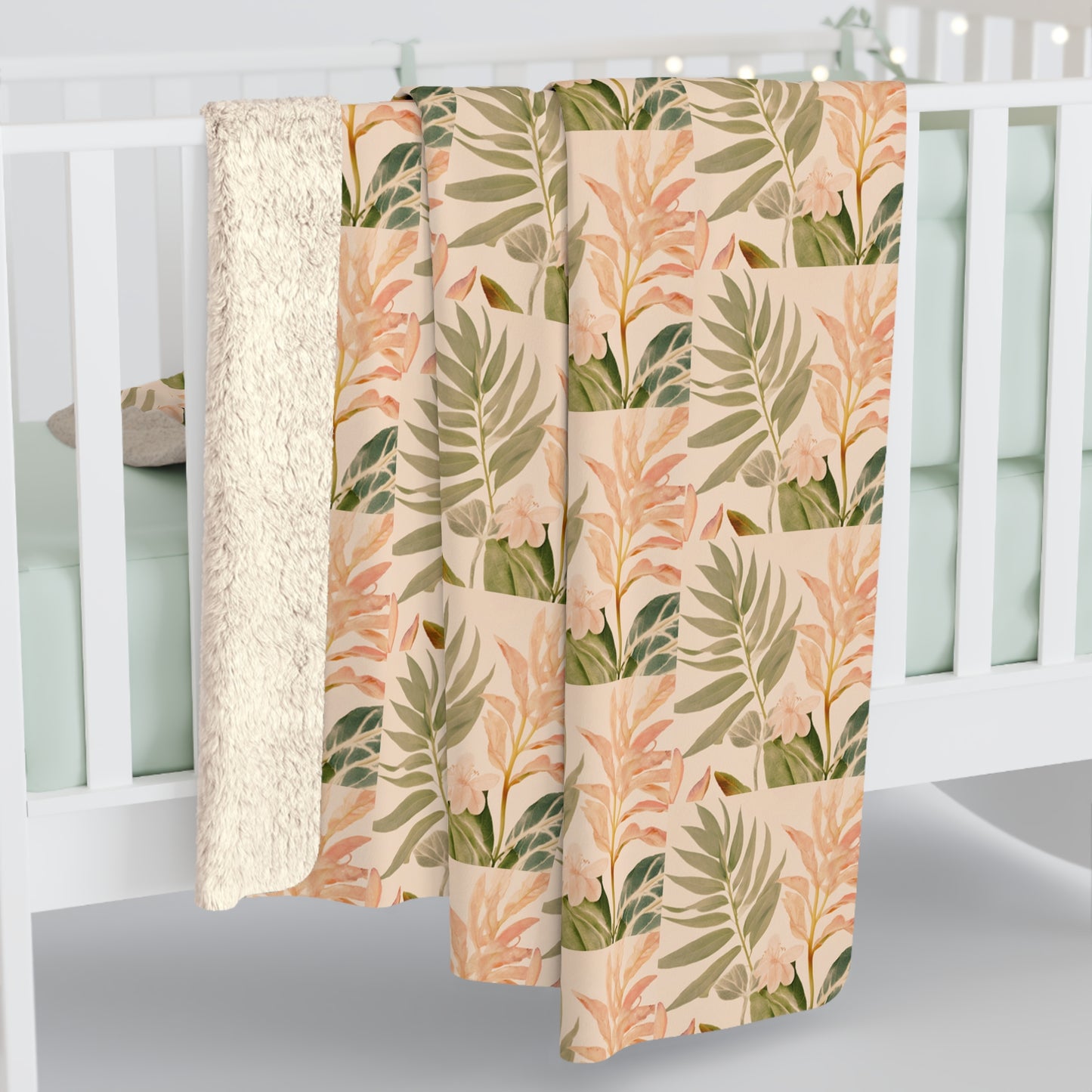 Nature's Aura Sherpa Fleece Blanket