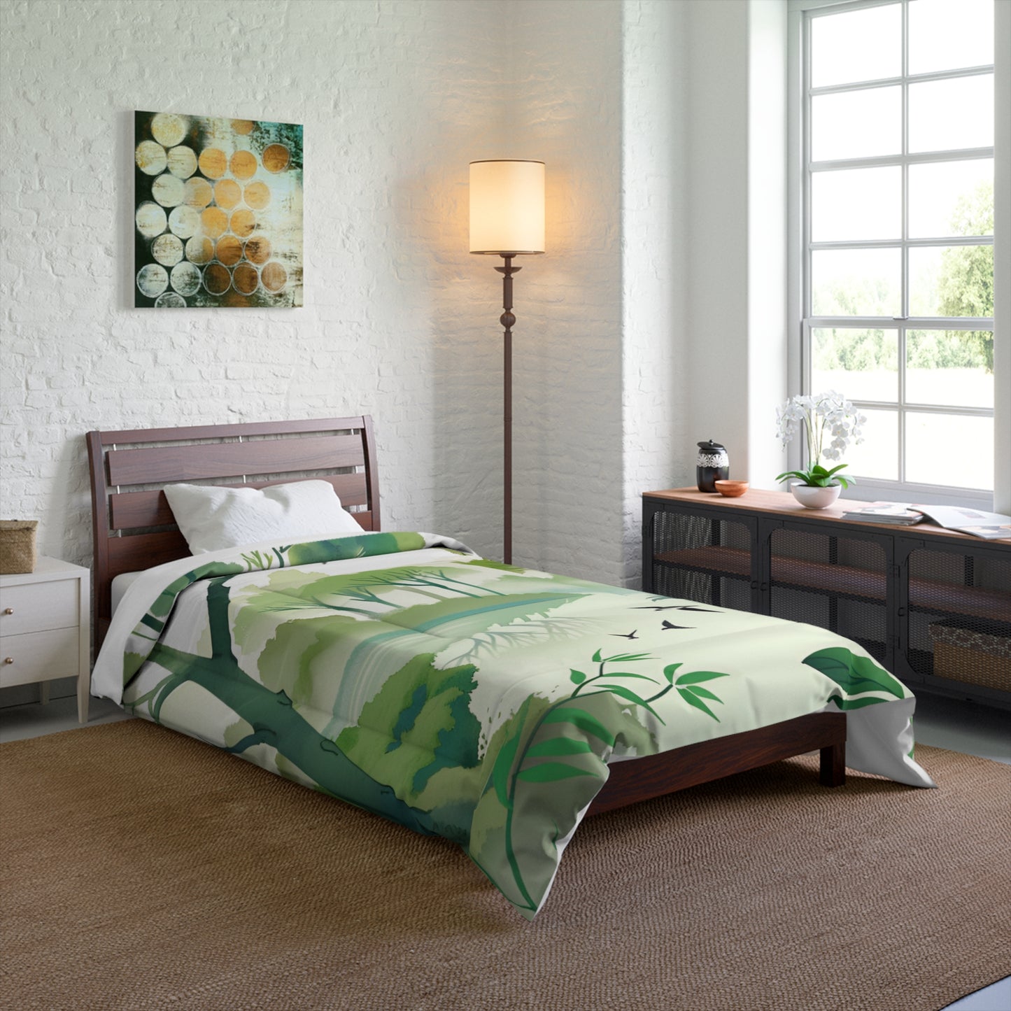 Tree Lake Comforter