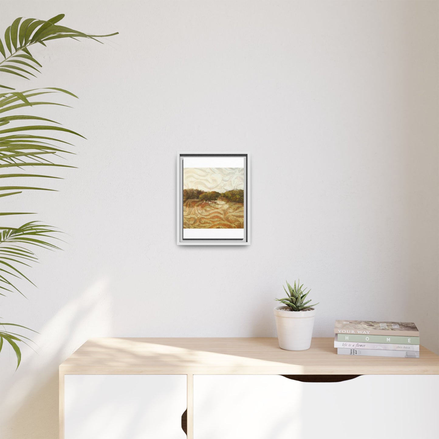 Serene Mangroves Framed Canvas Art