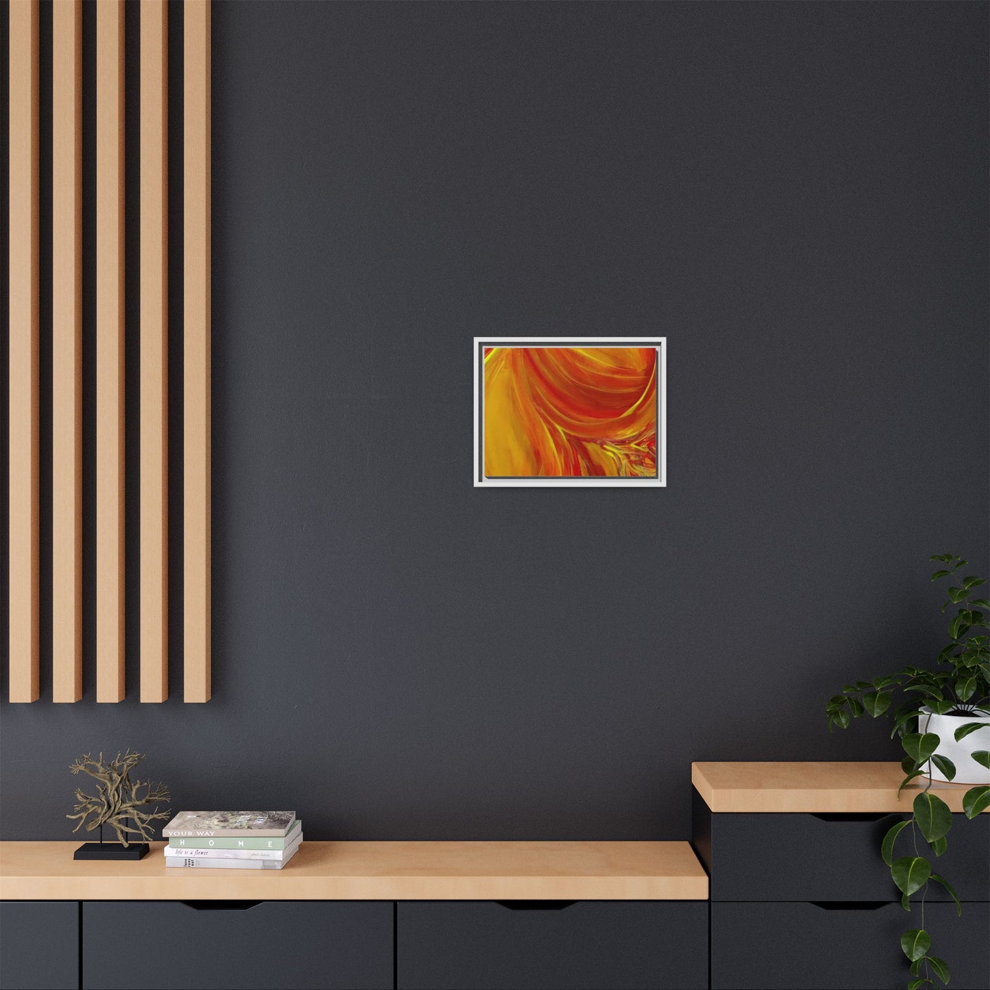 'Autumn' Framed Canvas Art