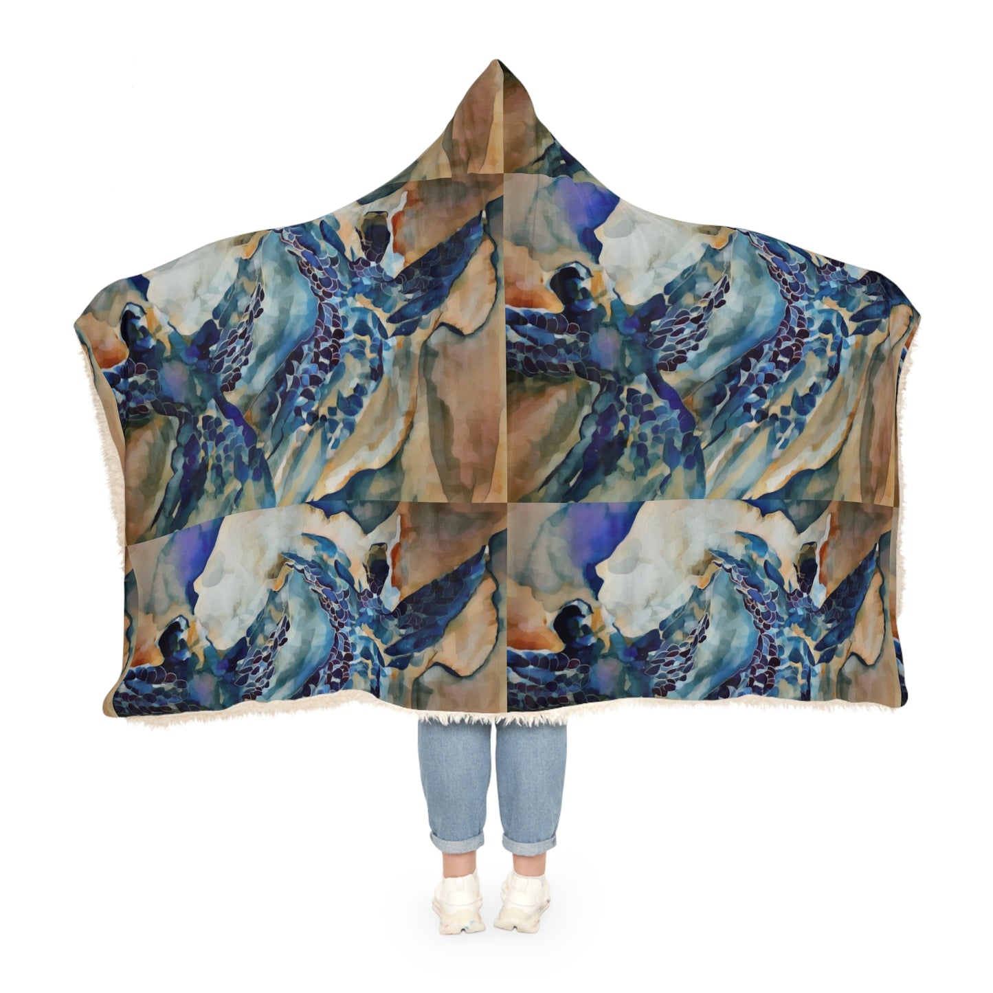 Liminal Light 1 by Helena Barbagelata Snuggle Blanket