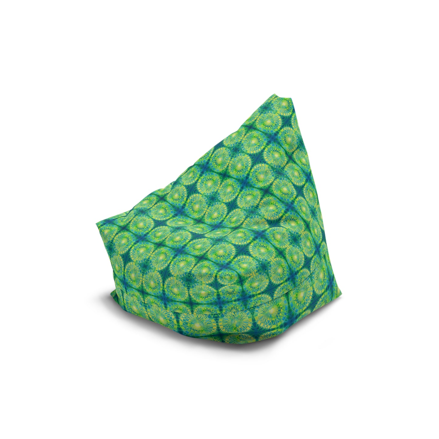 Safety Net Circles by Uta Feinstein Bean Bag Chair Cover