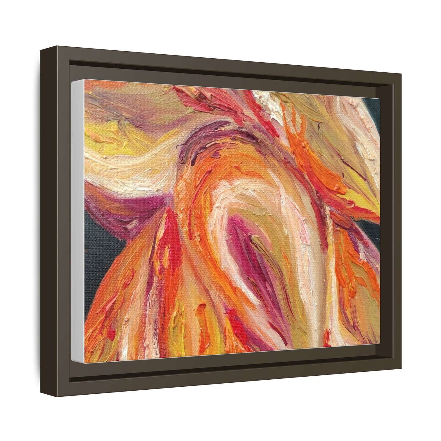 Dramatic Awakening Framed Canvas Art