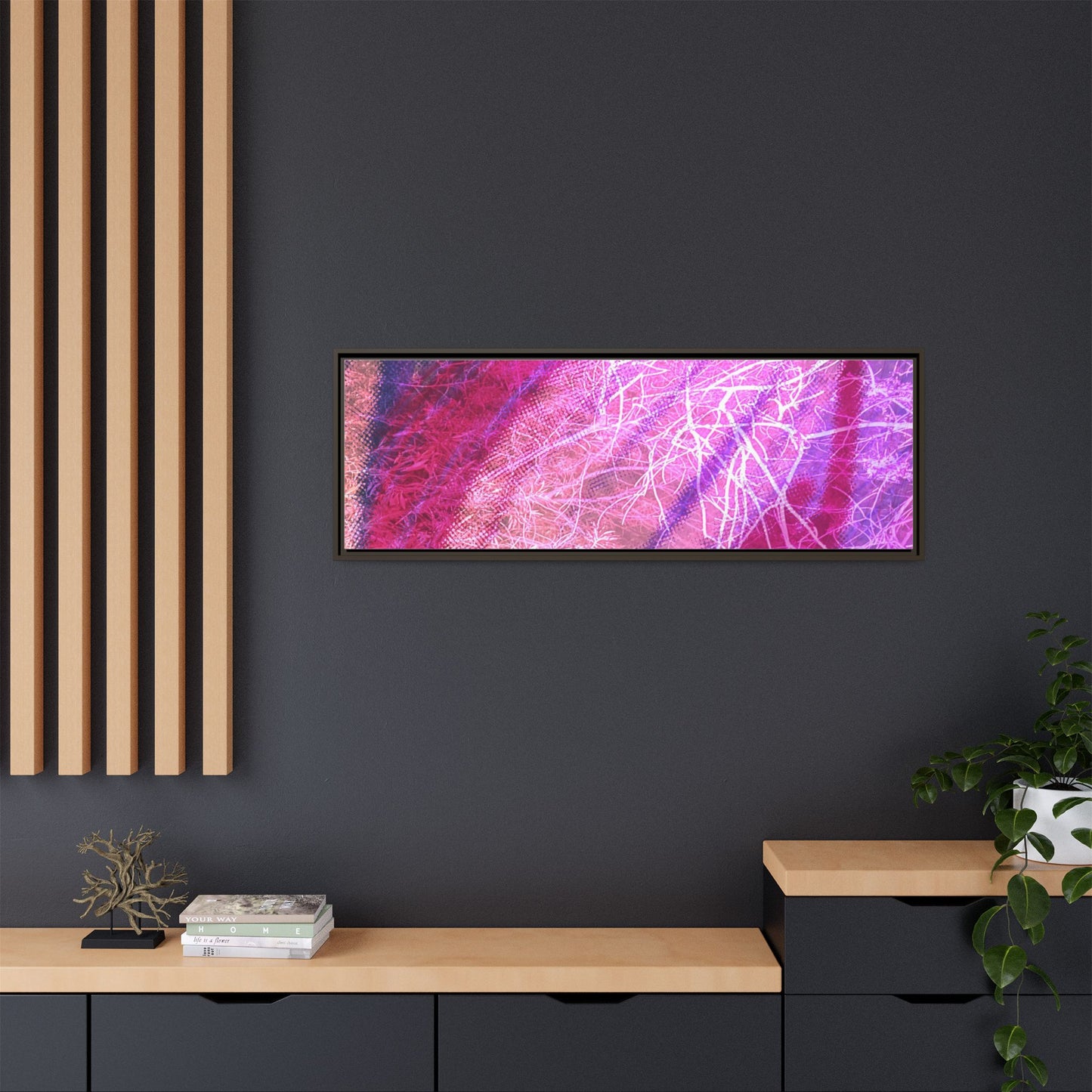 Bloom Framed Canvas Art