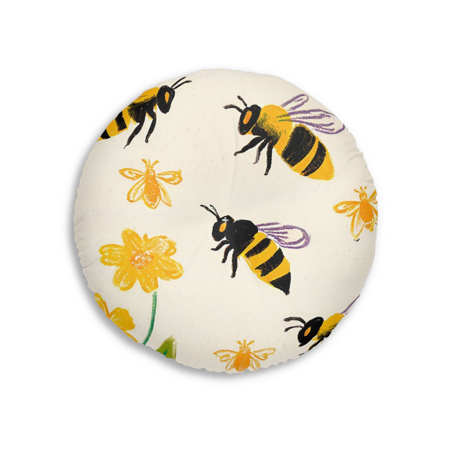 Buzzy Tufted Floor Pillow