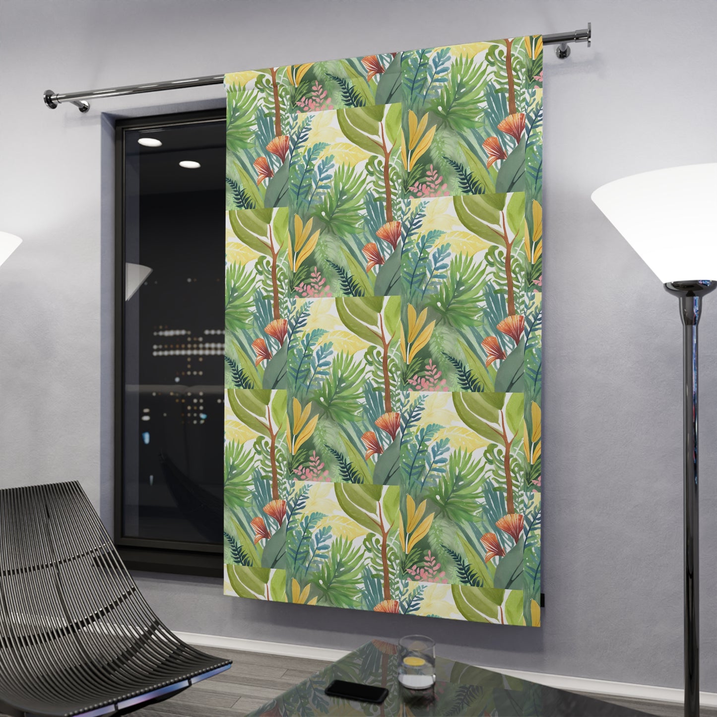 Forest Window Curtain (1 Piece)