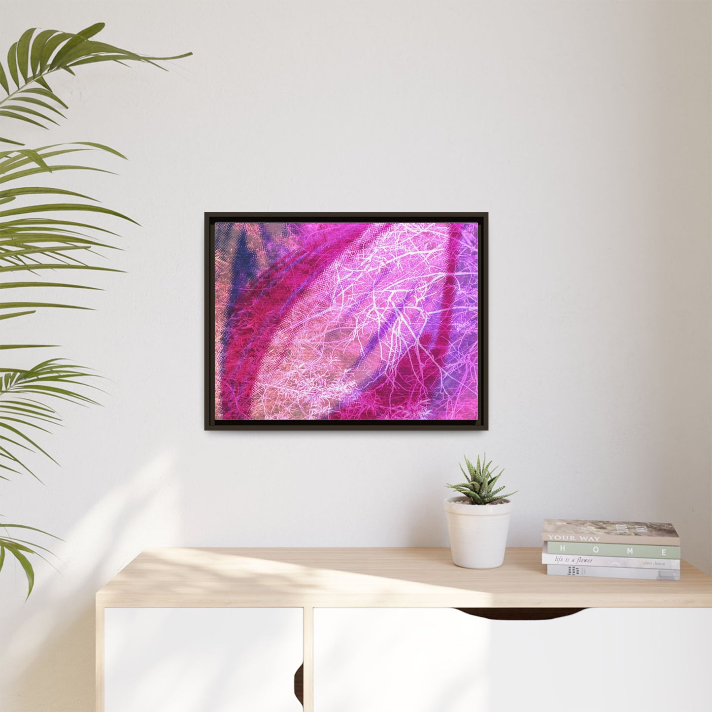 Bloom Framed Canvas Art