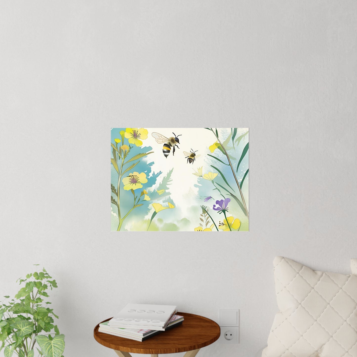 Bee Garden Wall Decals