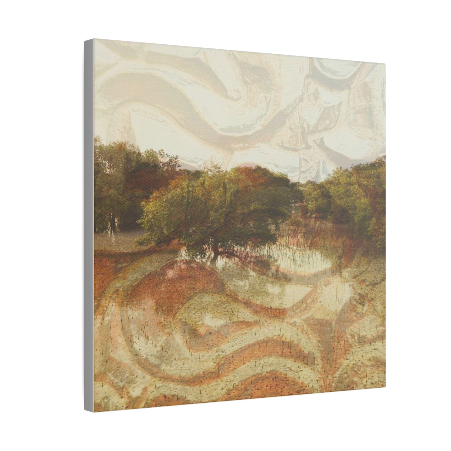 Serene Mangroves Canvas