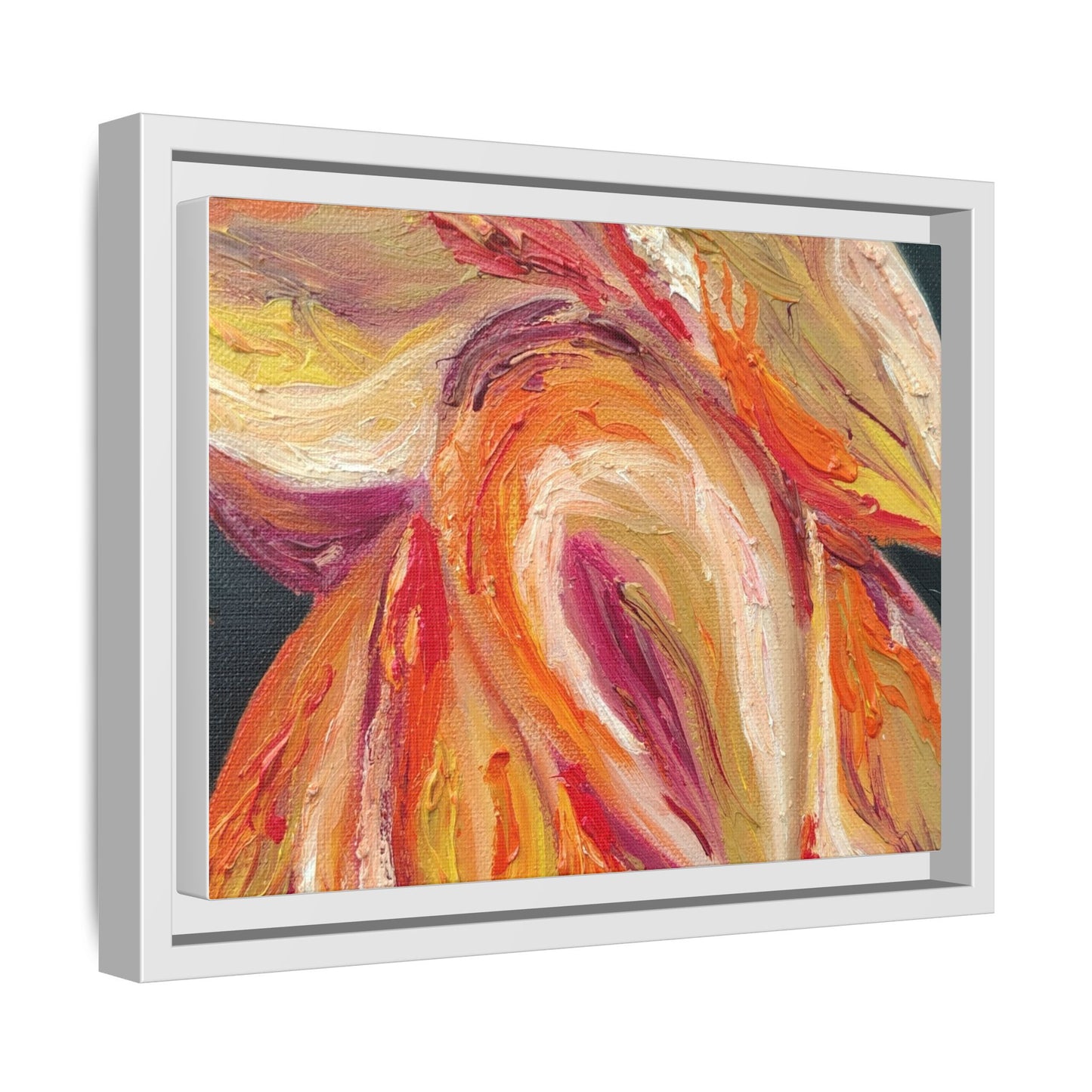 Dramatic Awakening Framed Canvas Art