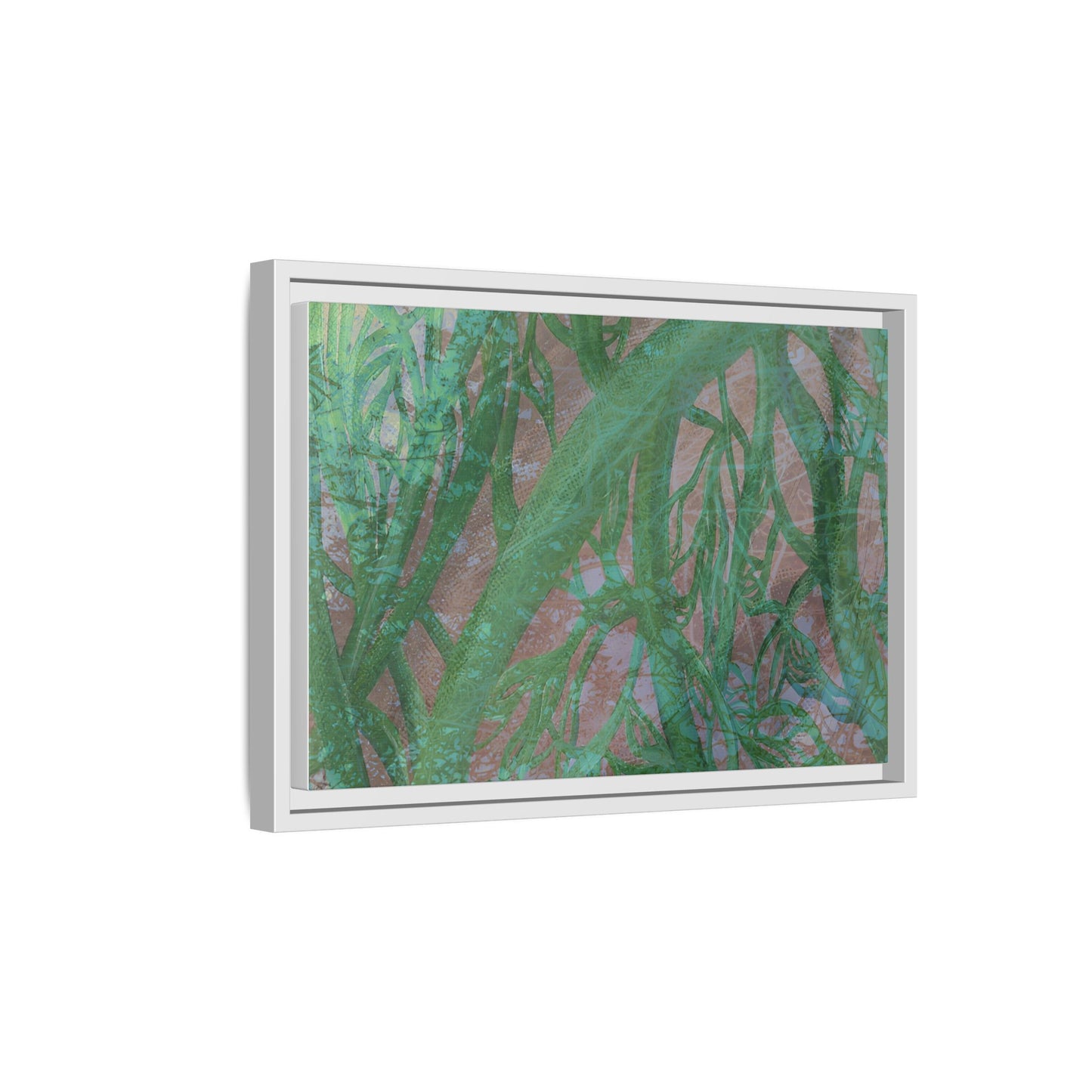 Inner Depths Framed Canvas Art