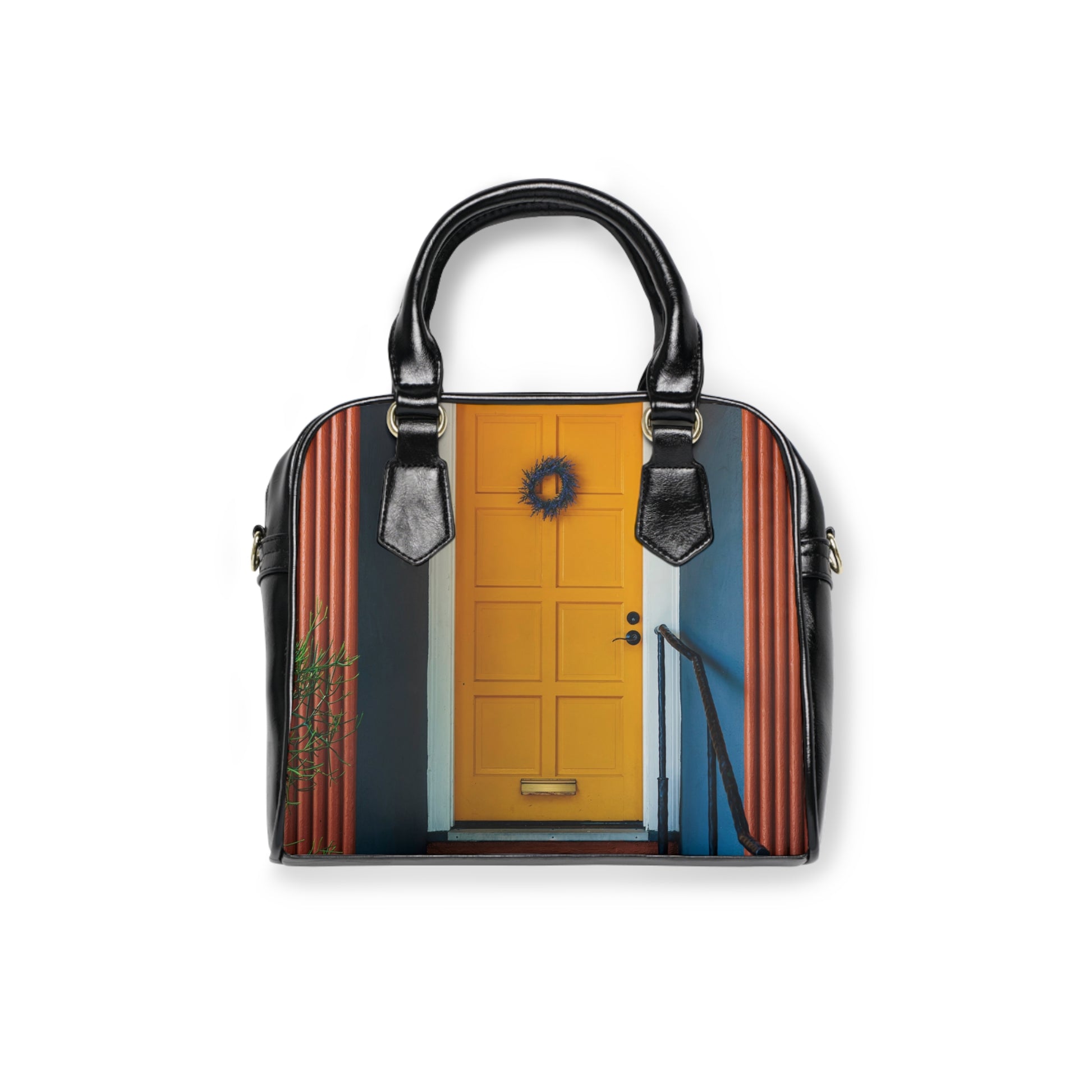 The Yellow Door by Mariah Adams Hand Bag
