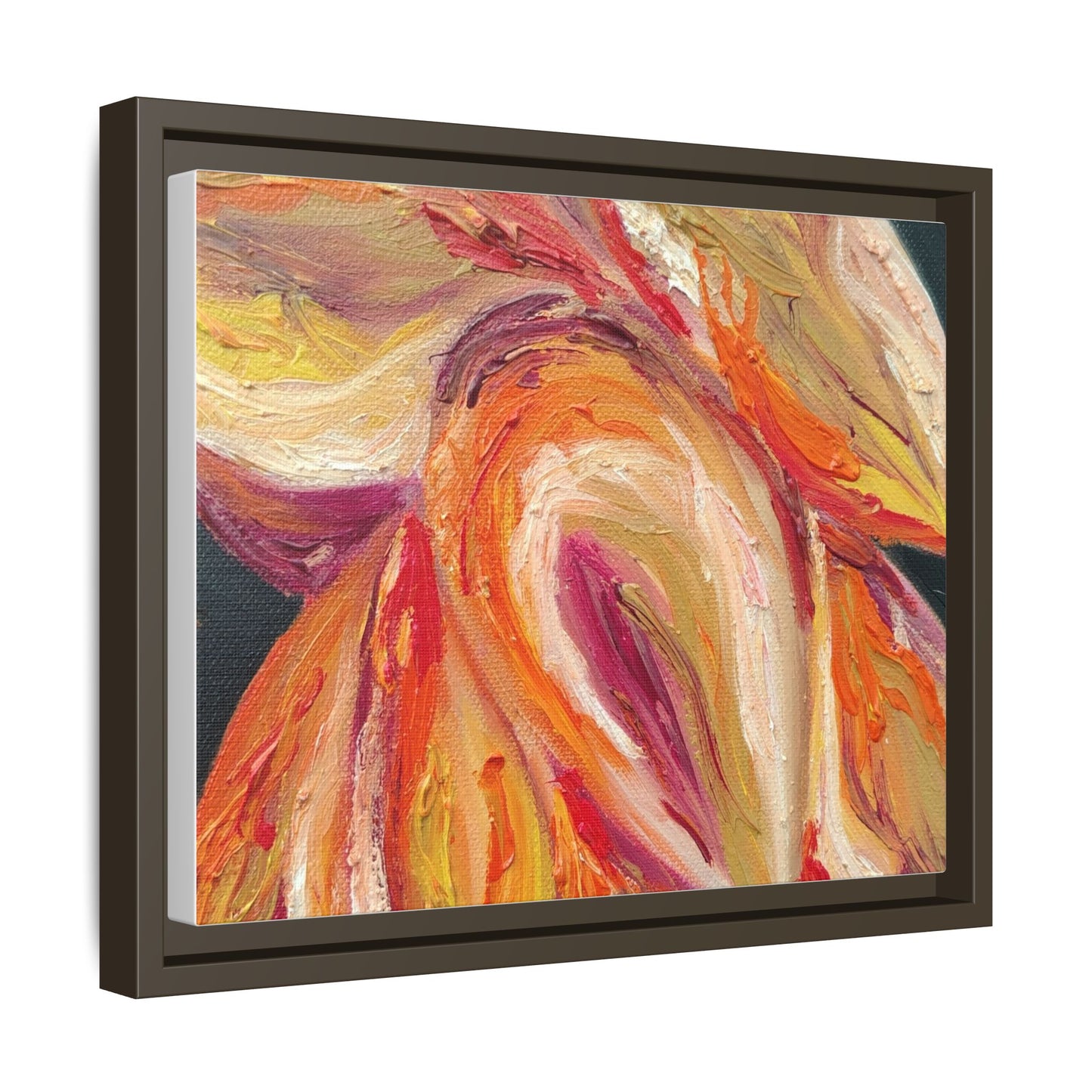 Dramatic Awakening Framed Canvas Art