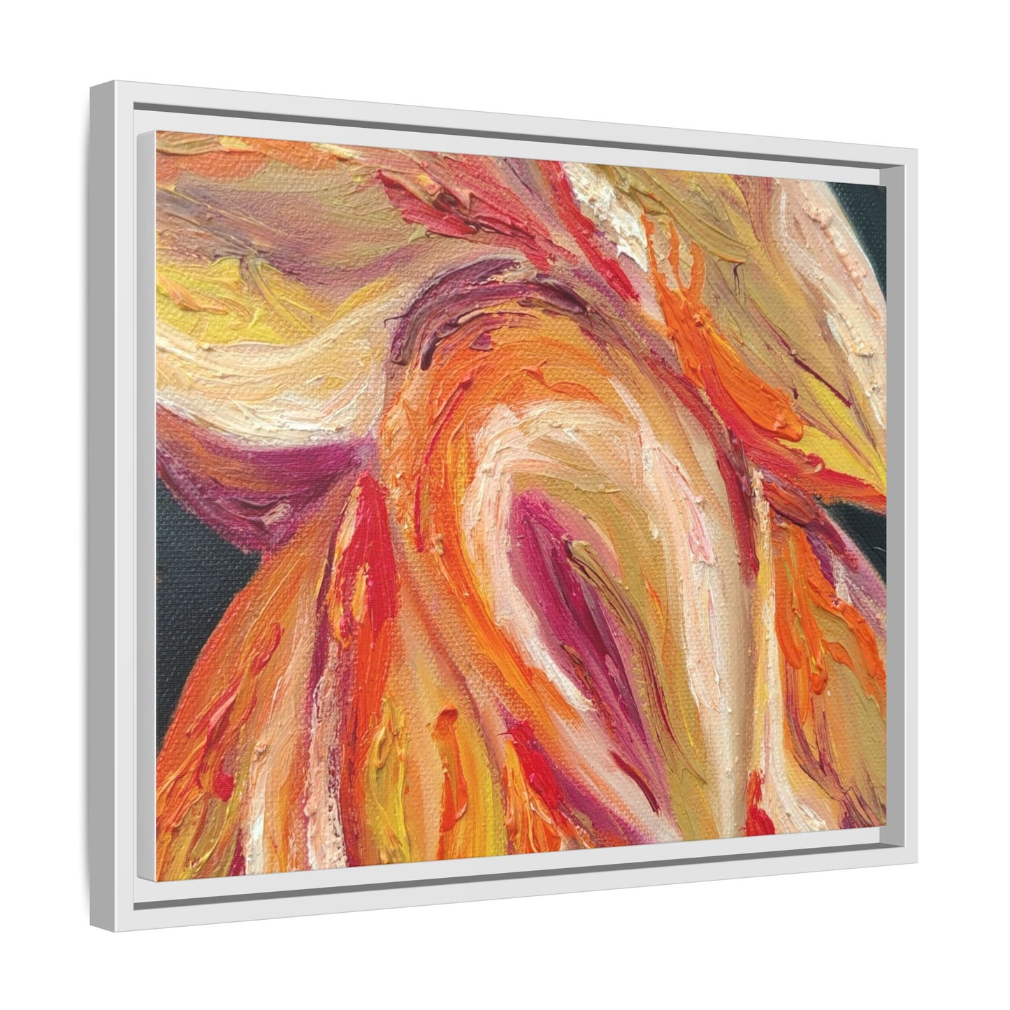 Dramatic Awakening Framed Canvas Art