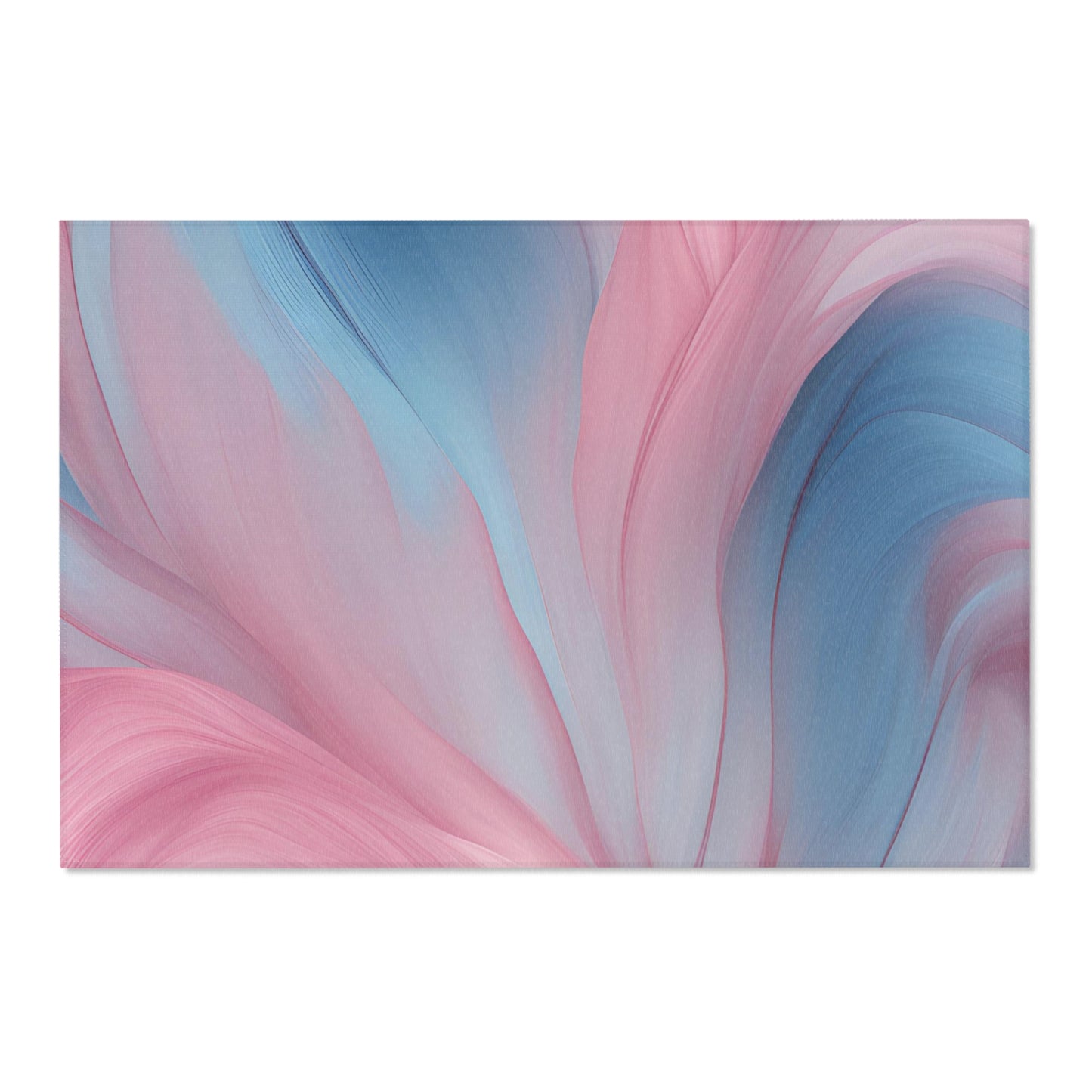 Rose Blue Area Rugs
