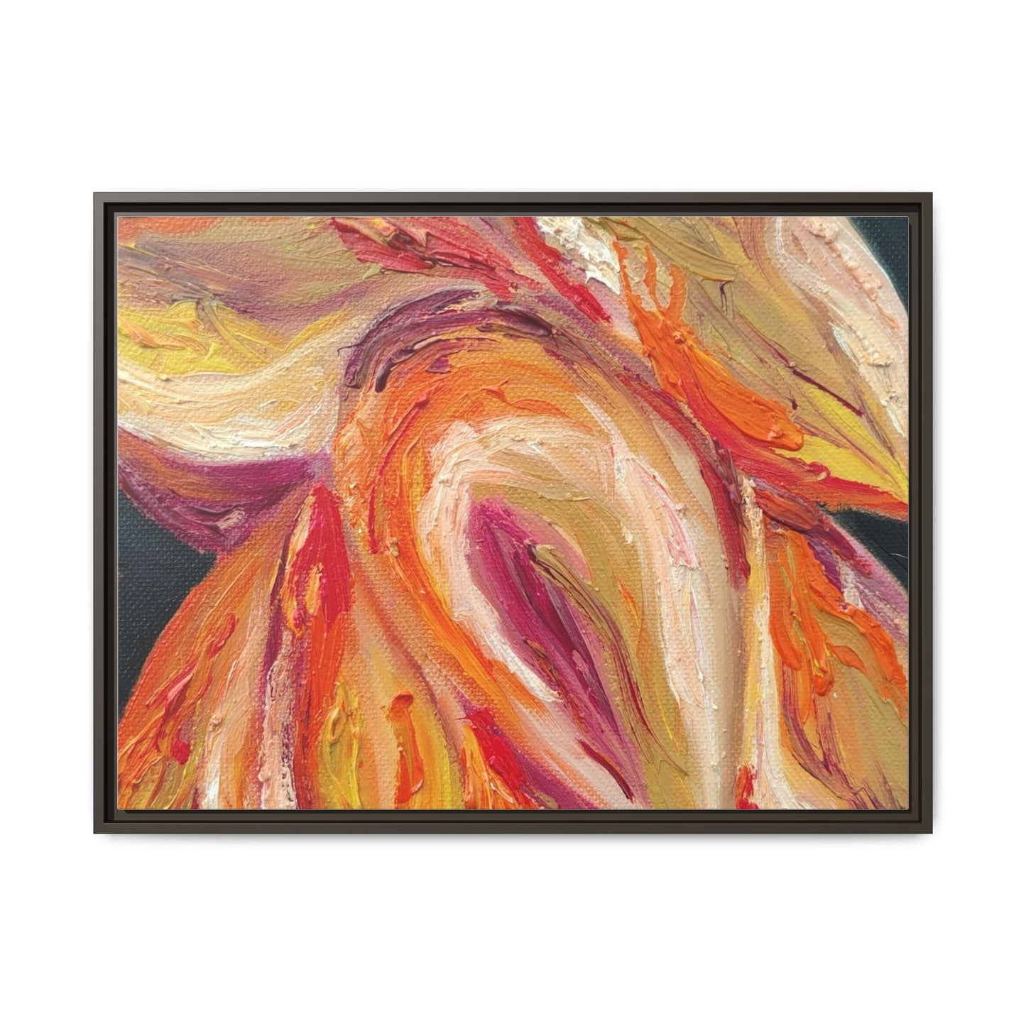 Dramatic Awakening Framed Canvas Art